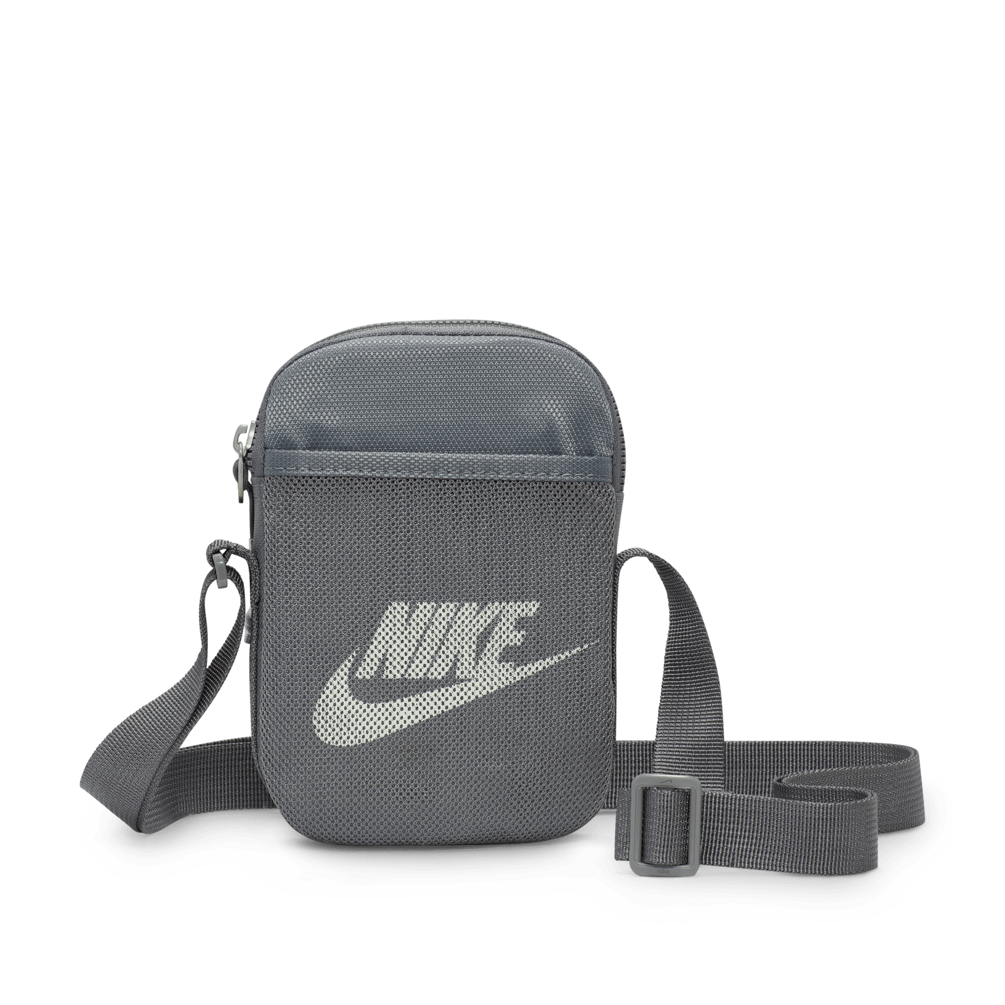 NIKE HERITAGE CROSSBODY BAG SMALL 1L SMOKE GREY SMOKE GREY SUMMIT WHITE Park Access