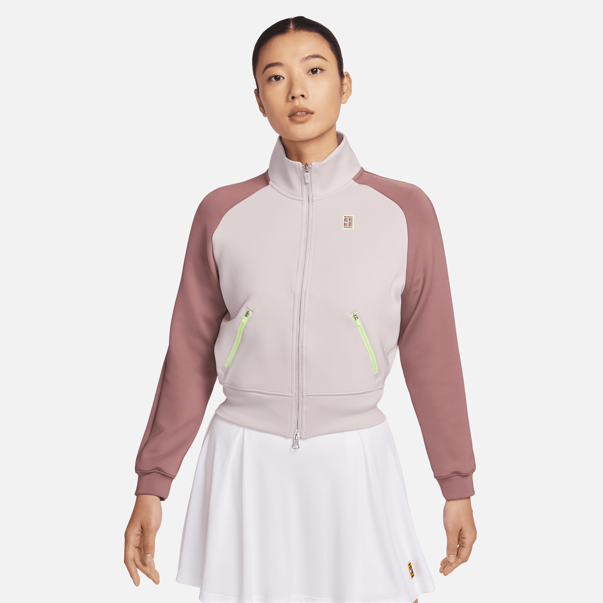 Women's tennis best sale jacket nikecourt