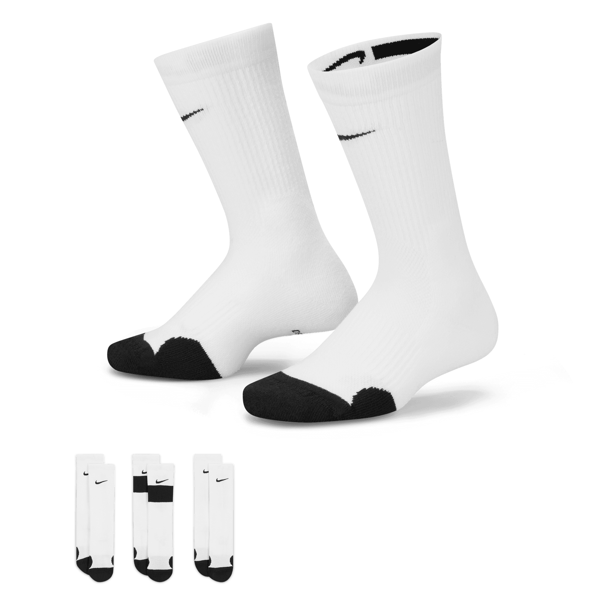 Nike elite basketball socks white shop