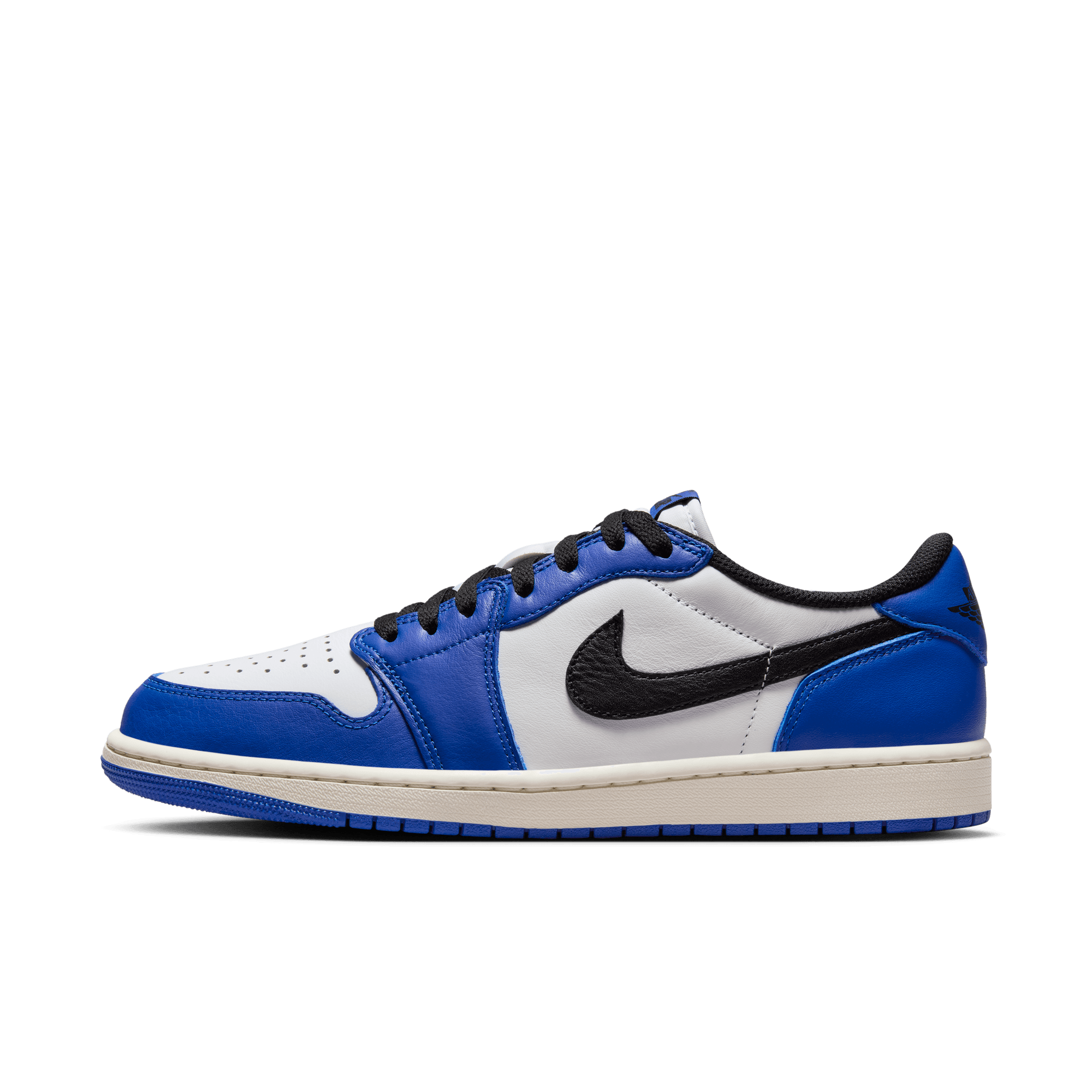 AIR JORDAN 1 LOW OG SHOES WHITE BLACK GAME ROYAL SAIL Park Access