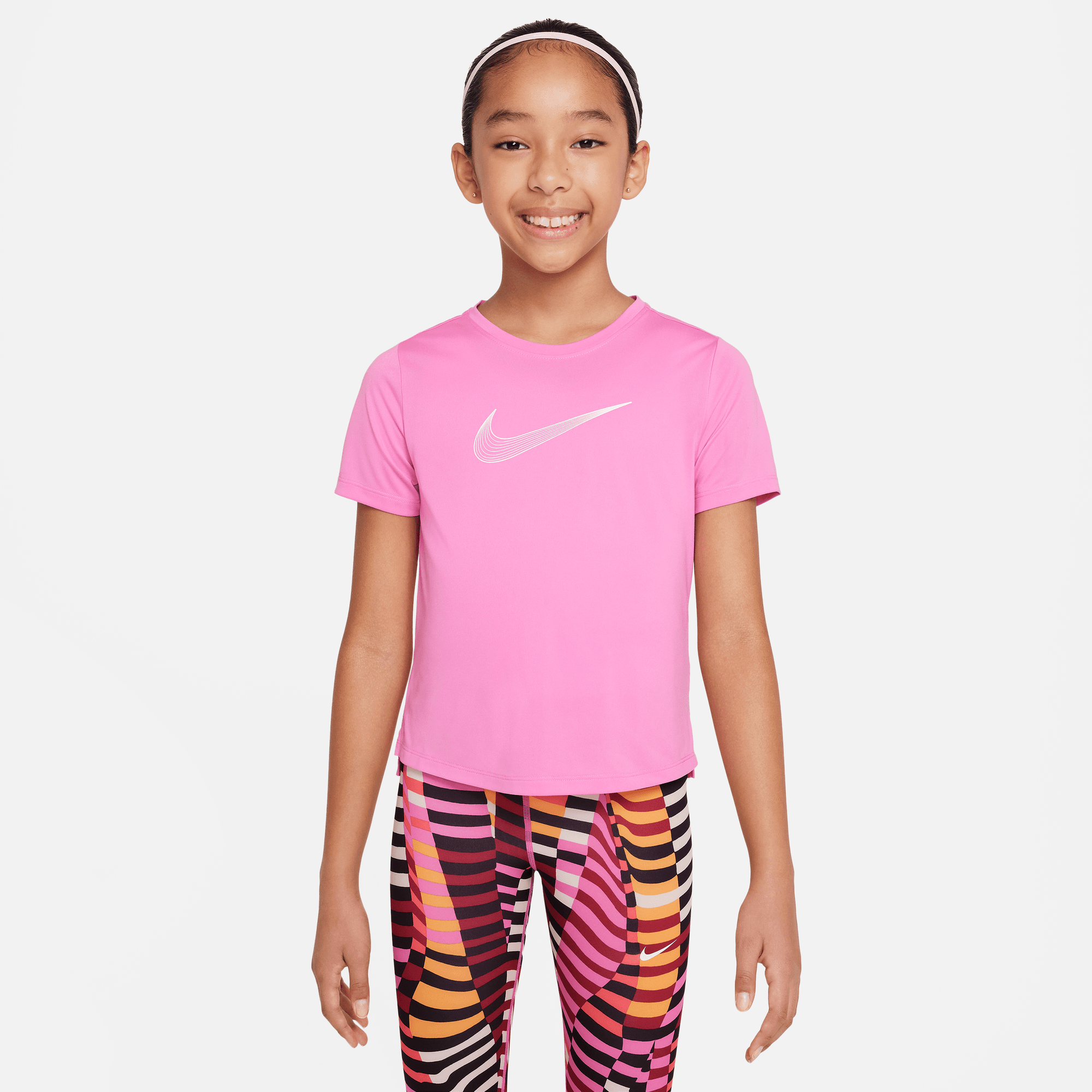 Nike pink top training top