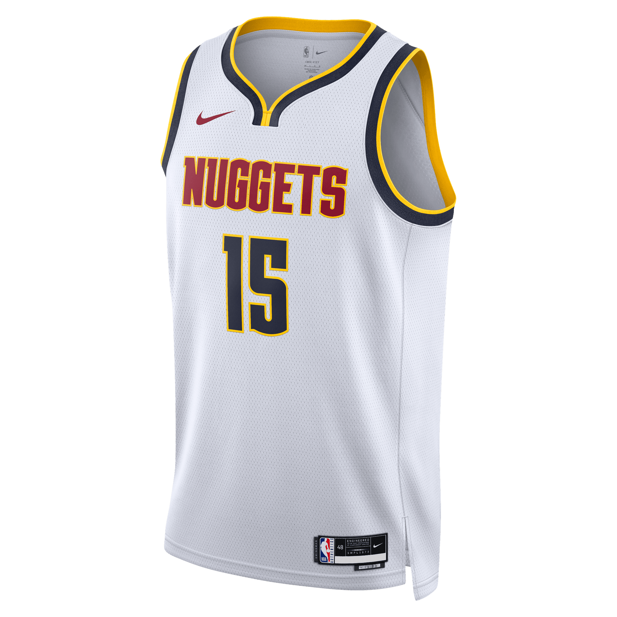DENVER NUGGETS ASSOCIATION EDITION 2022 23 MEN S NIKE DRI FIT NBA SWINGMAN JERSEY