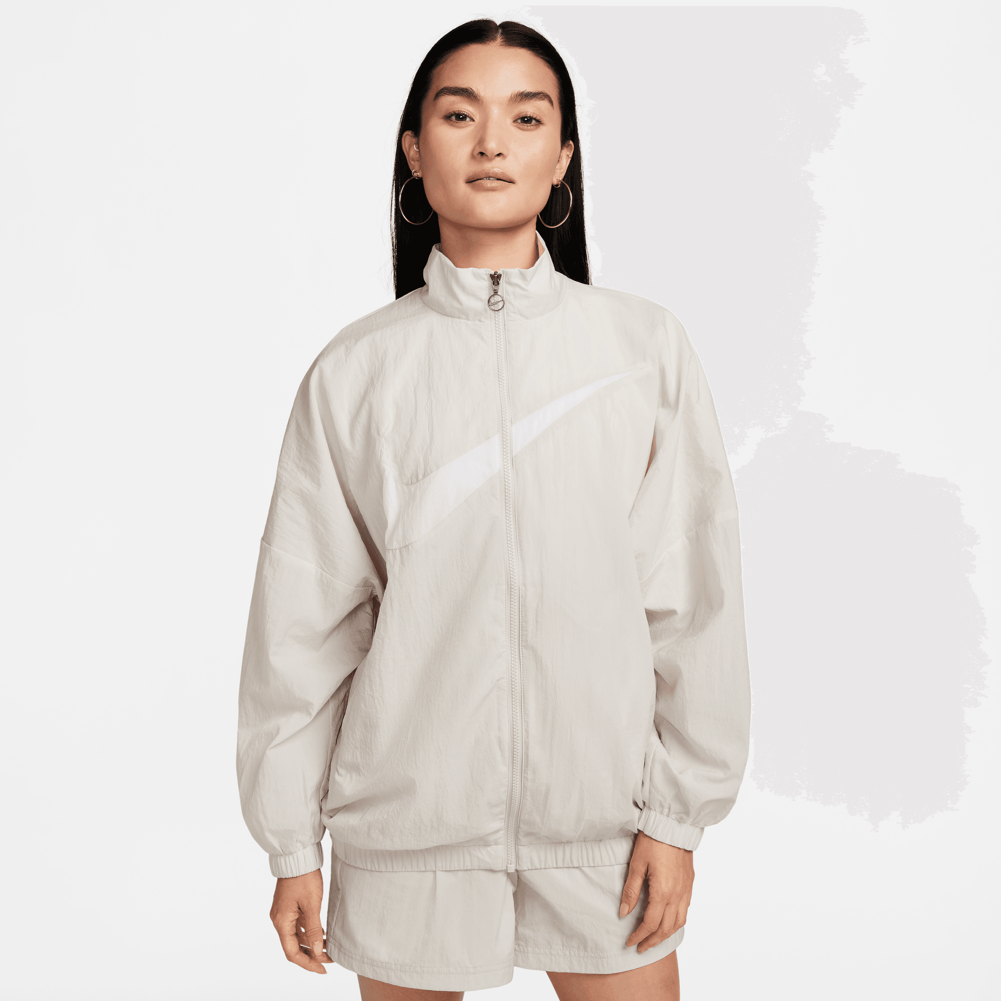 Women's woven windbreaker deals nike sportswear windrunner
