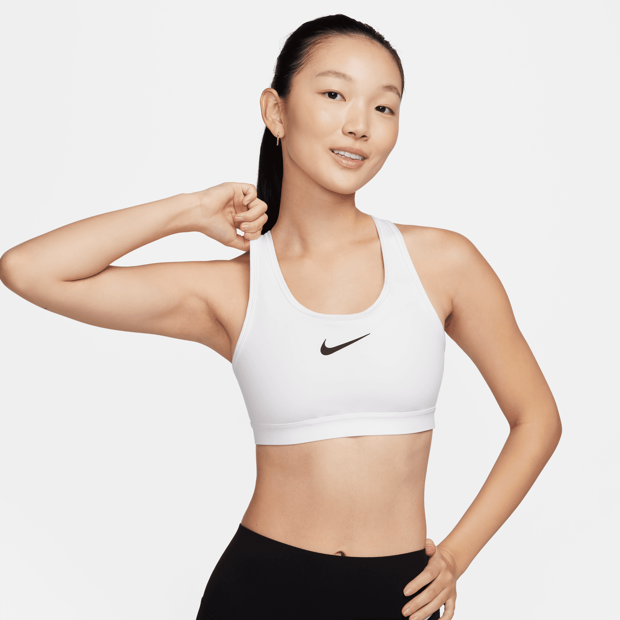Nike Alpha Women's High-Support Padded Adjustable Sports Bra. Nike BE