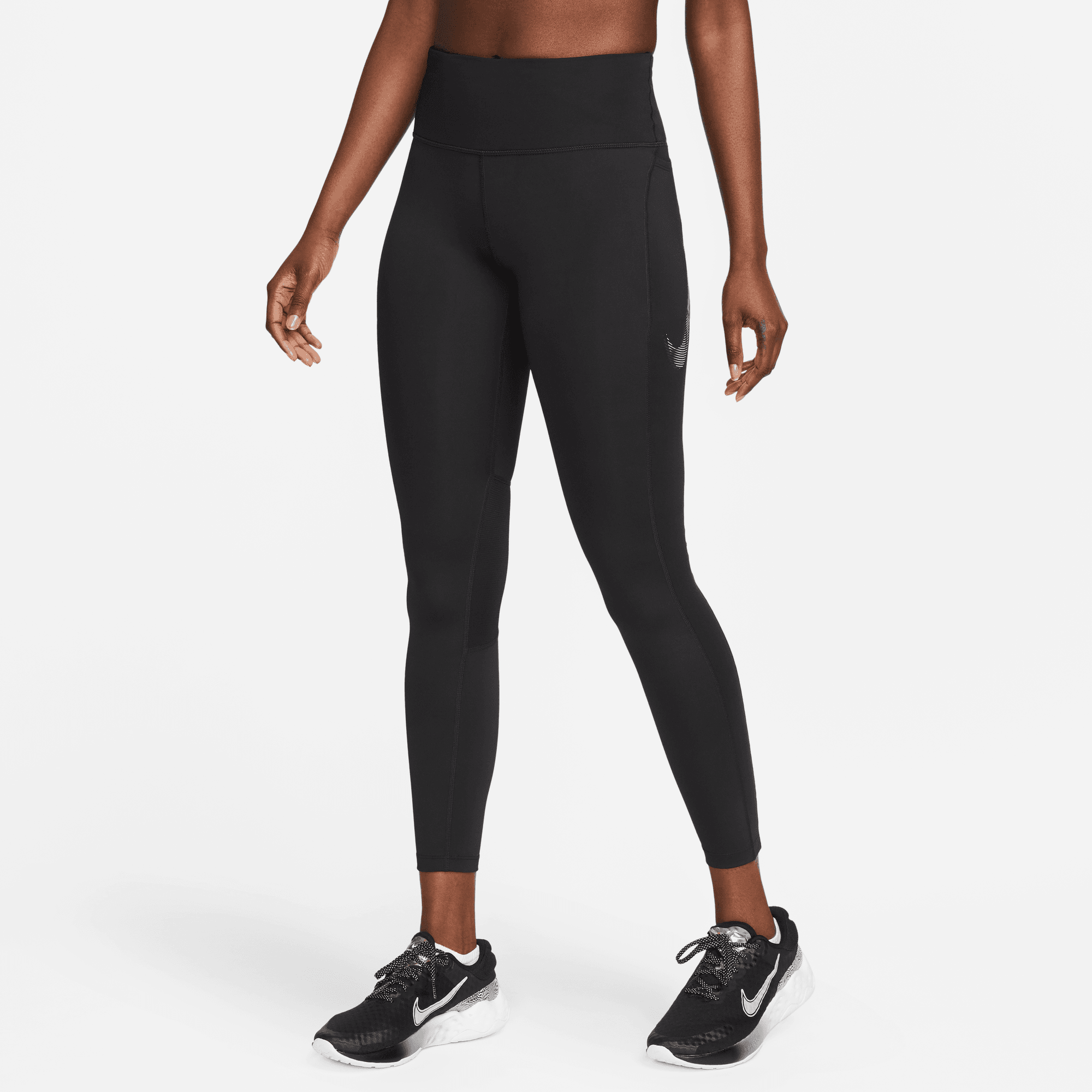 NIKE FAST WOMEN'S MID-RISE 7/8 GRAPHIC LEGGINGS WITH POCKETS – Park Access