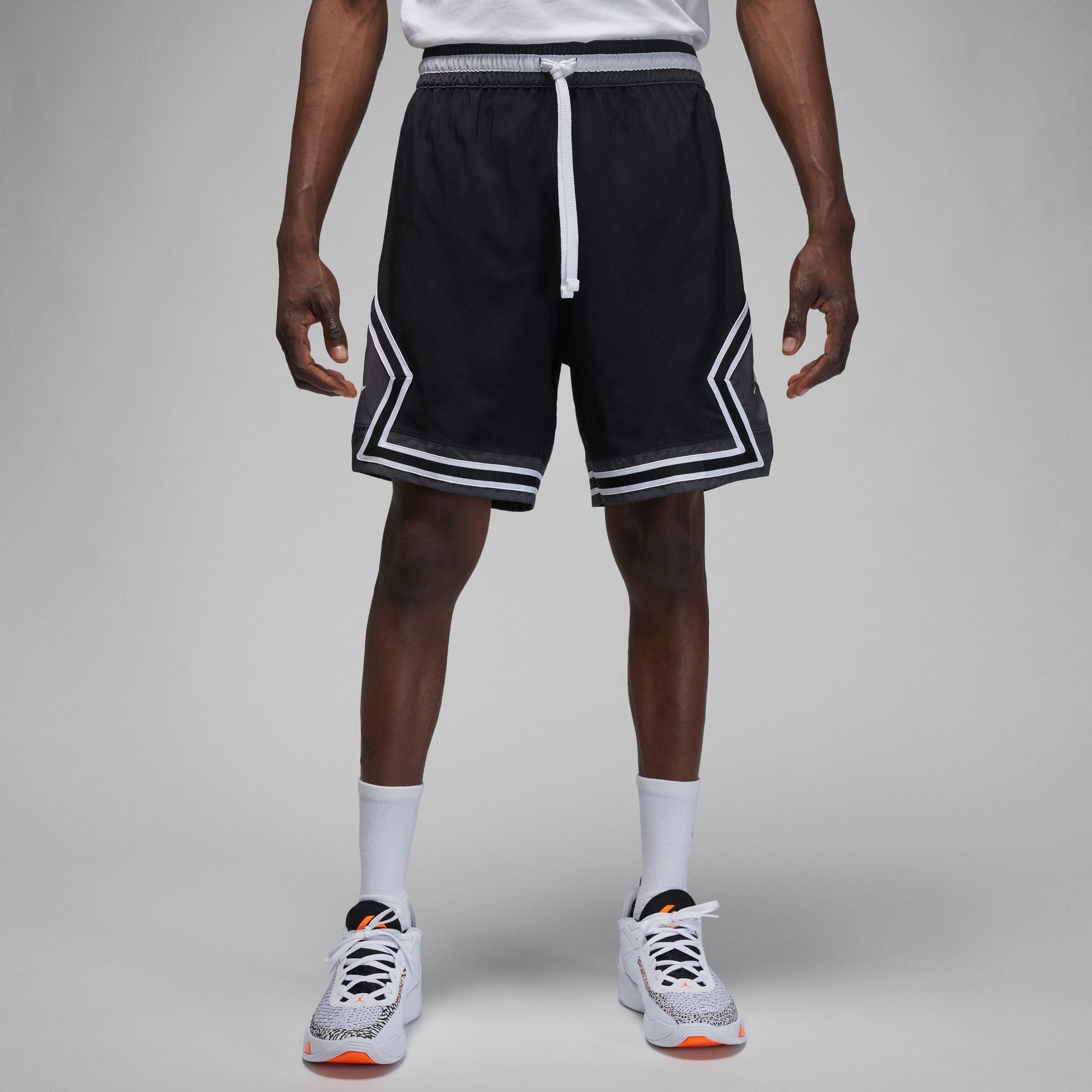 Jordan Jordan Sport Dri-FIT Diamond Shorts White - WHITE/WHITE/BLACK/BLACK