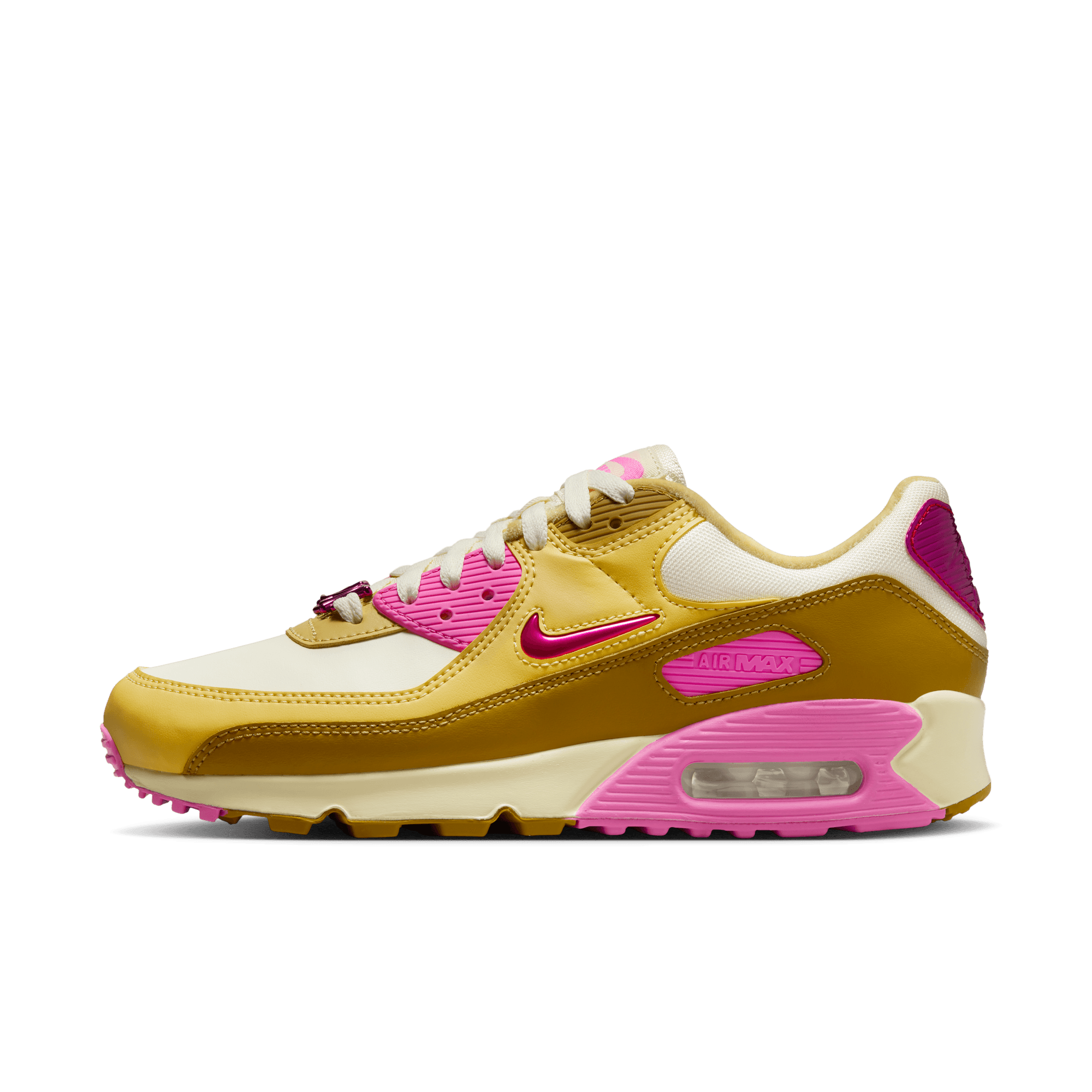 Pink and gold clearance air max