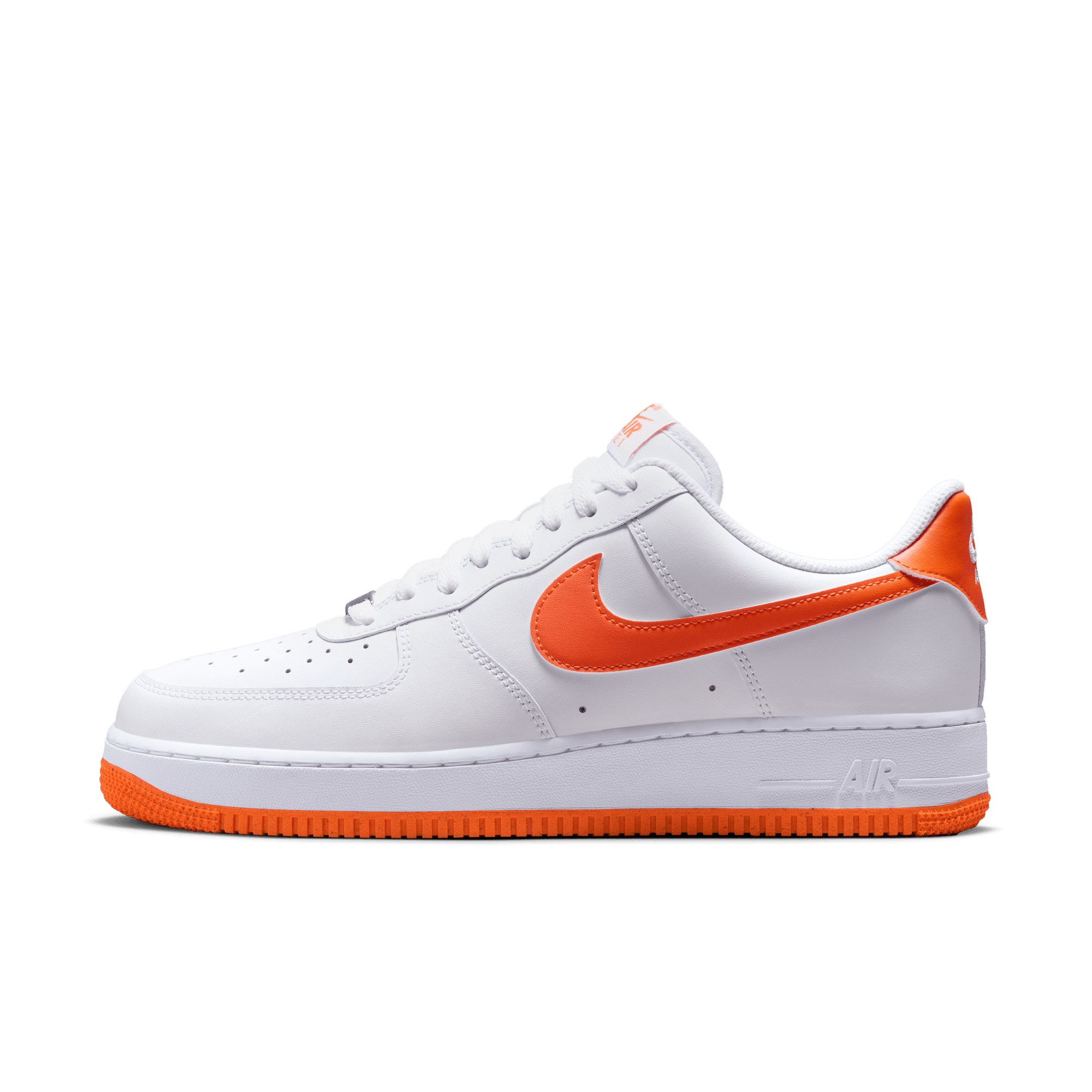 NIKE AIR FORCE 1 07 MEN S SHOES WHITE SAFETY ORANGE WHITE Park Access