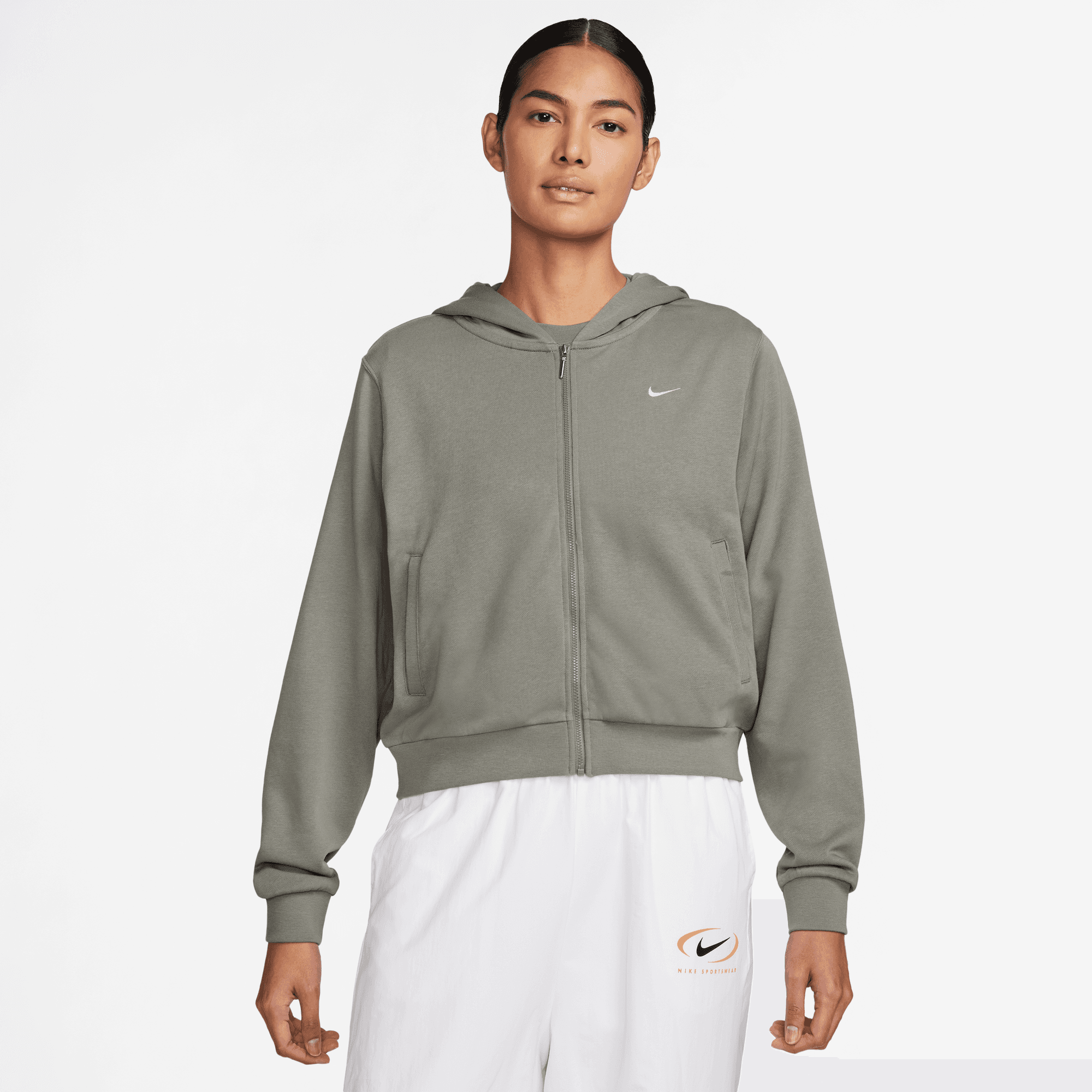 Light grey nike hoodie womens online