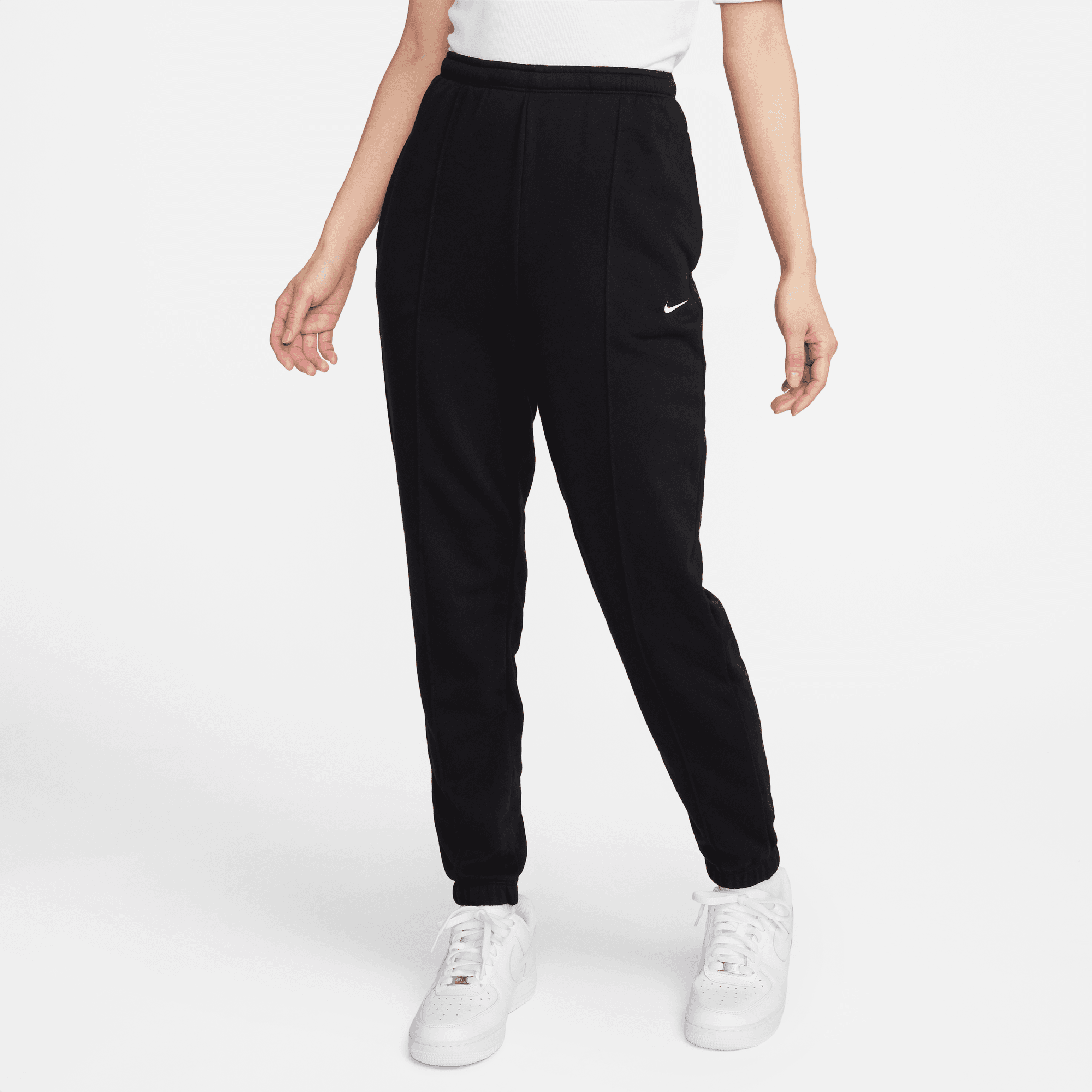 NIKE SPORTSWEAR CHILL TERRY WOMEN'S SLIM HIGH-WAISTED FRENCH TERRY