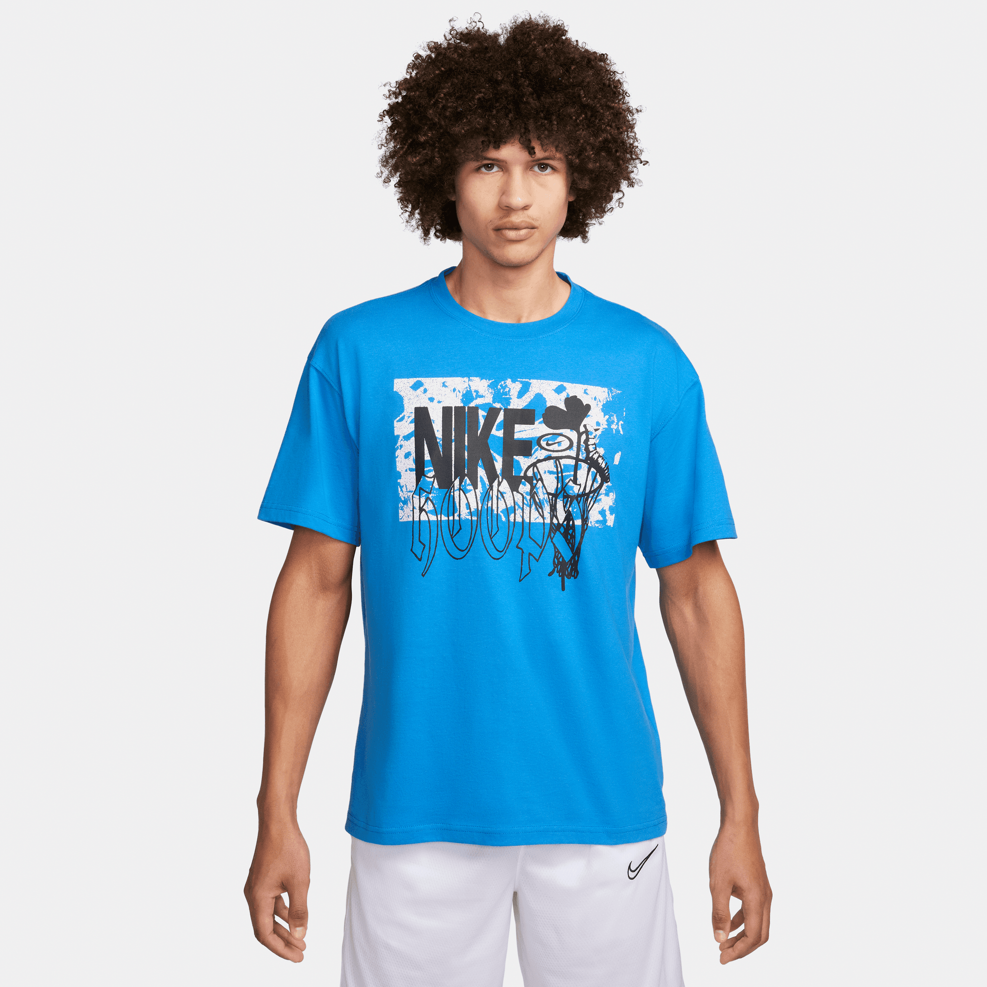 NIKE MEN S MAX90 BASKETBALL T SHIRT LT PHOTO BLUE Park Access