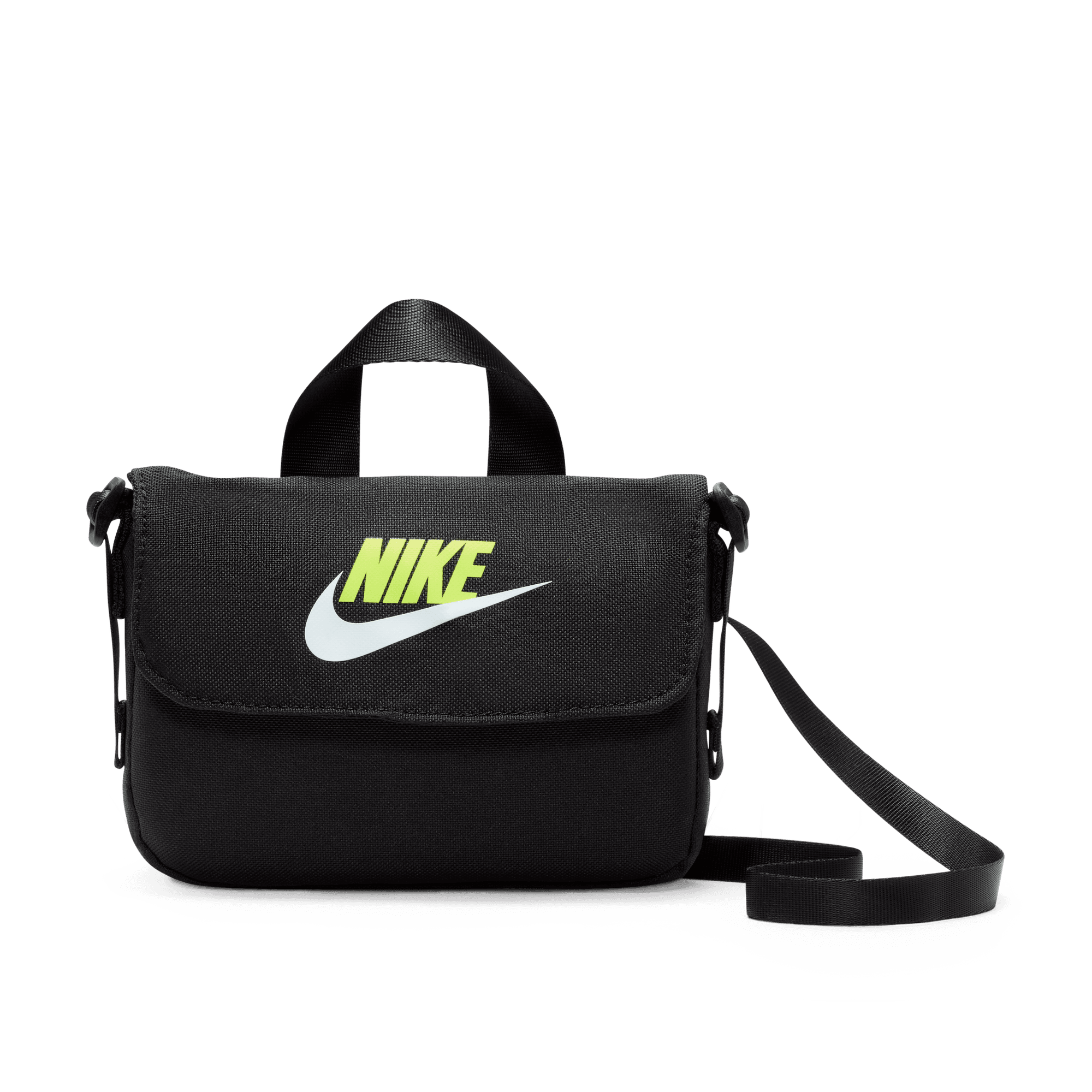 NIKE KIDS CROSSBODY BAG 1L BLACK BLACK WHITE Park Access