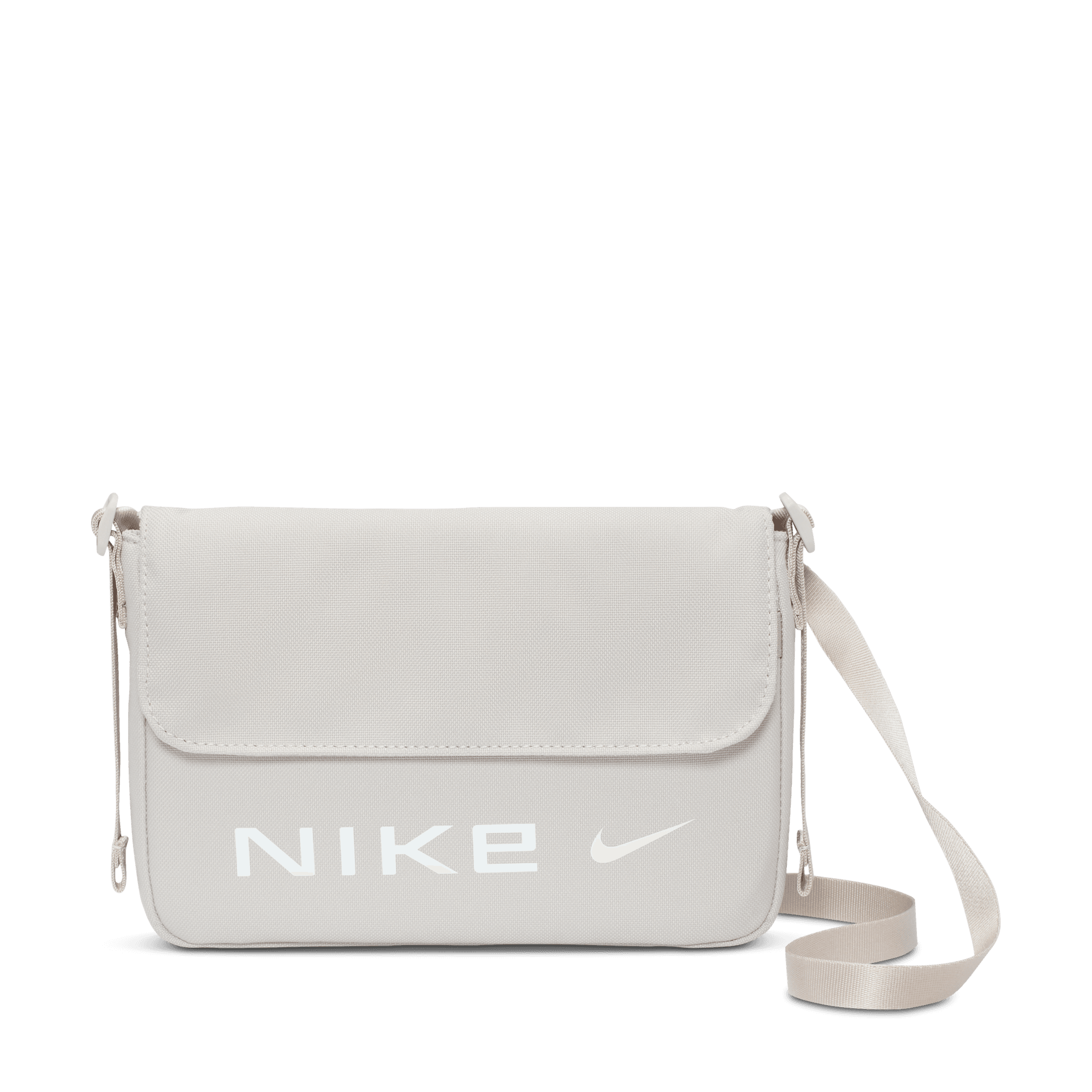 NIKE SPORTSWEAR FUTURA WOMEN S CROSSBODY BAG 1L LT IRON ORE LT IRON ORE WHITE