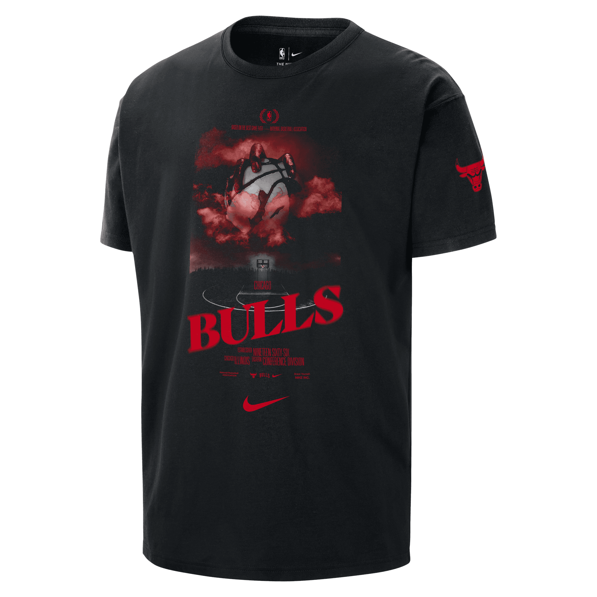 CHICAGO BULLS COURTSIDE MEN S NIKE NBA T SHIRT