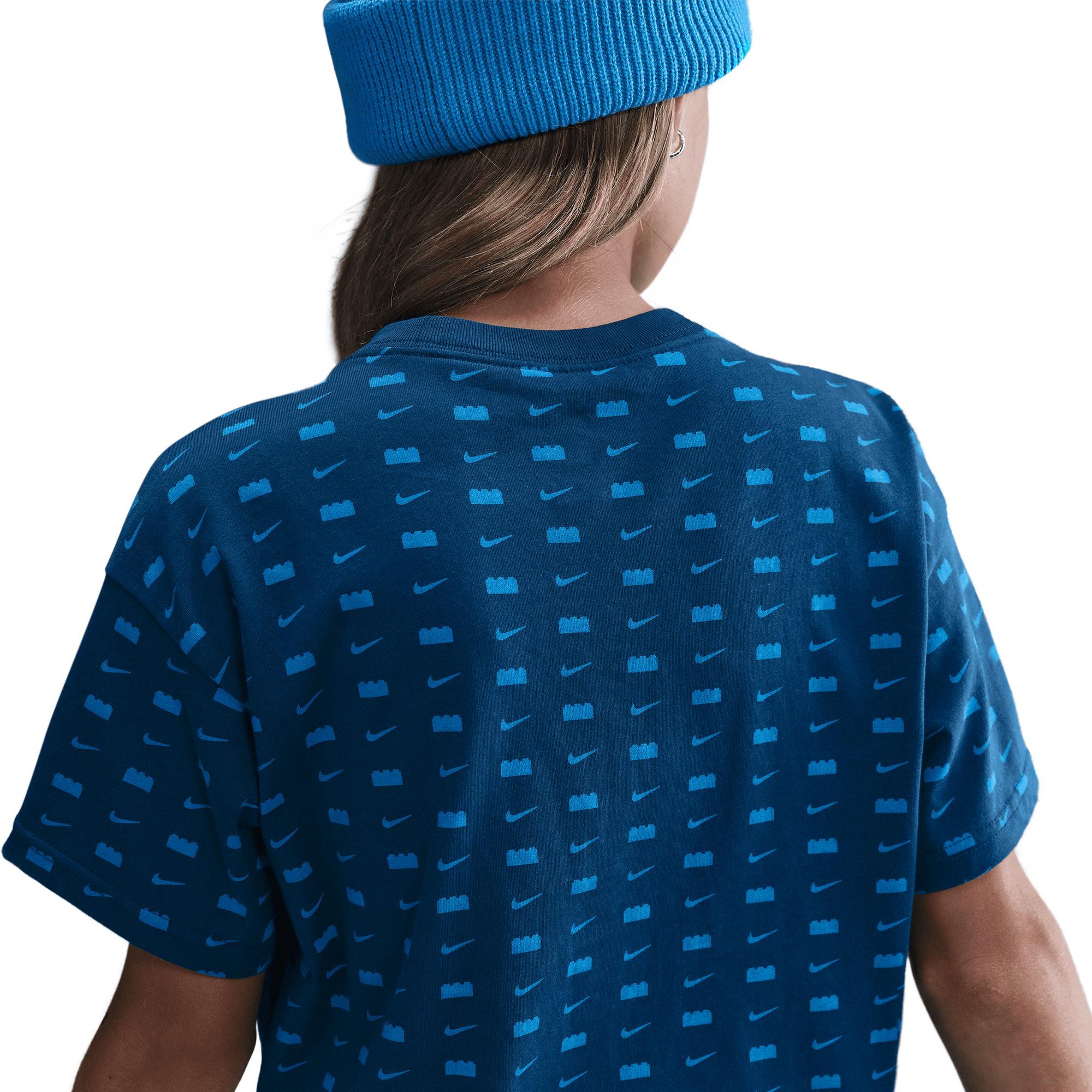 NIKE X LEGO® COLLECTION GIRLS' CROPPED T-SHIRT