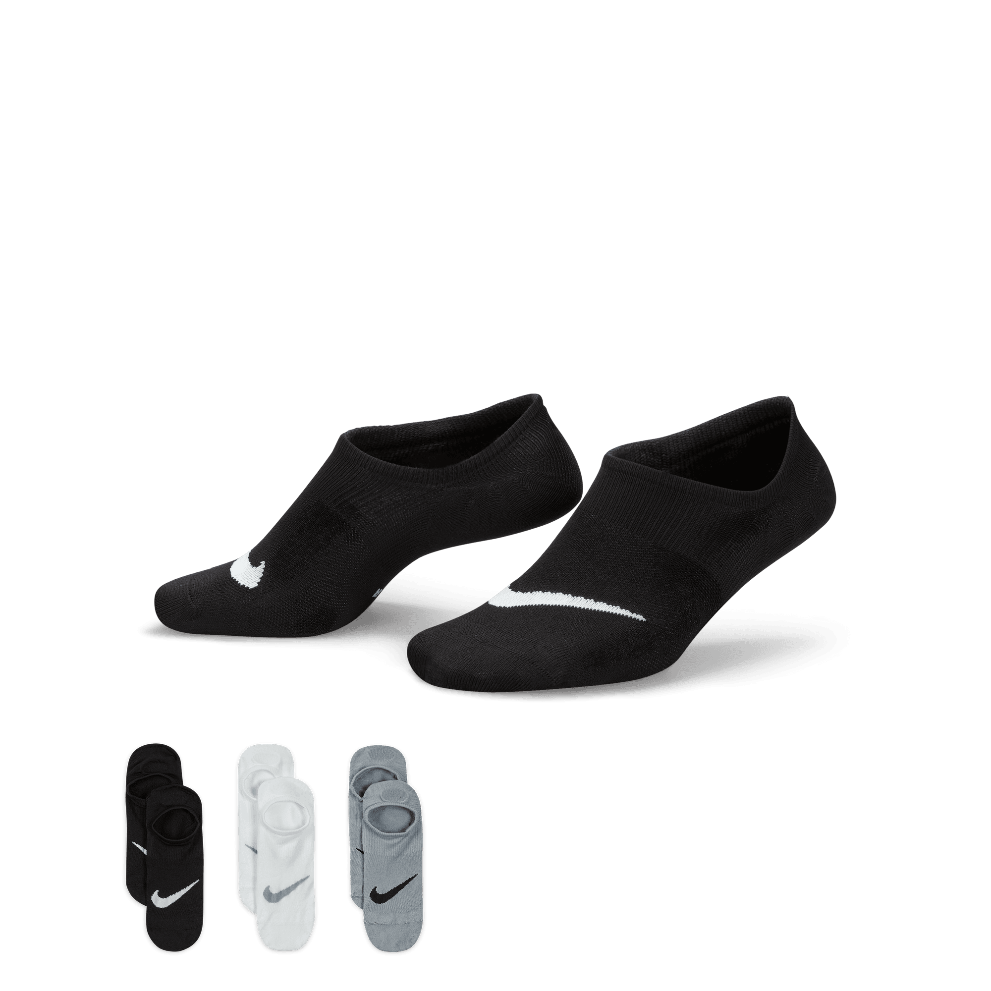 Nike 3 pair pack 2025 lightweight footie