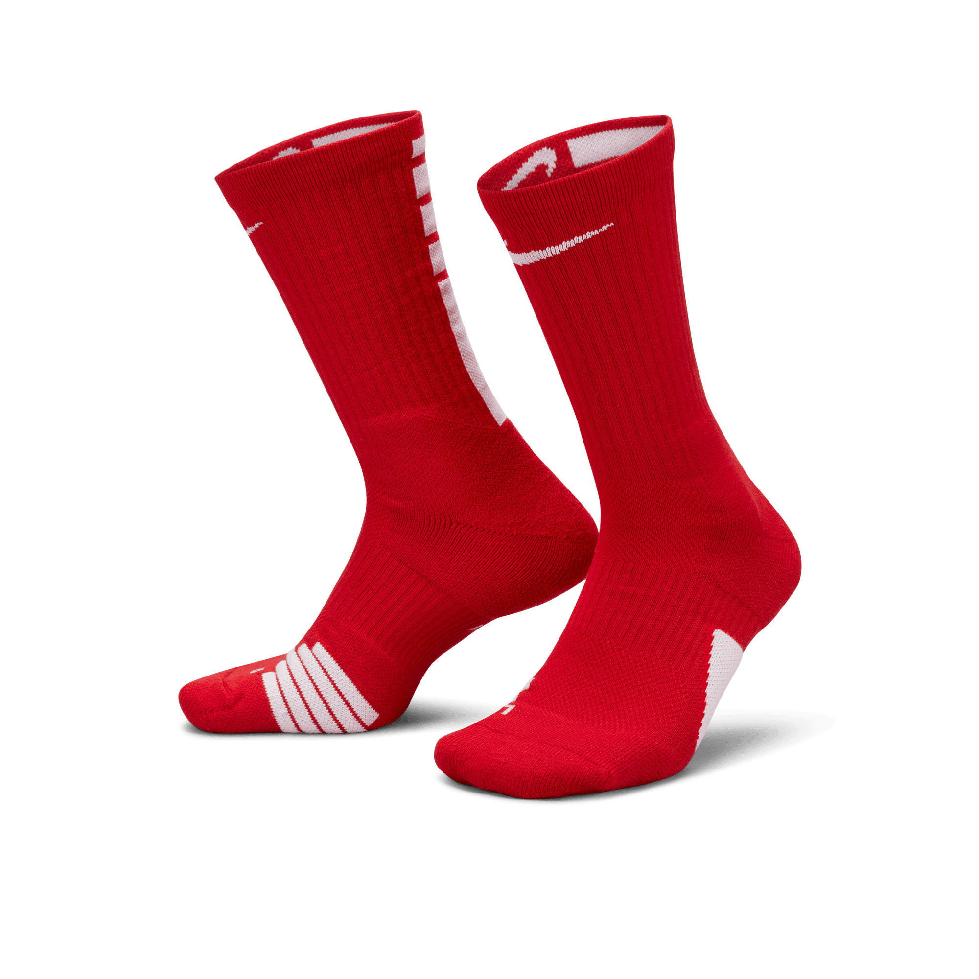 NIKE ELITE CREW BASKETBALL SOCKS UNIVERSITY RED WHITE WHITE Park Access