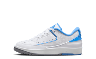 OLDER KIDS' AIR JORDAN 2 RETRO LOW 'UNIVERSITY BLUE'