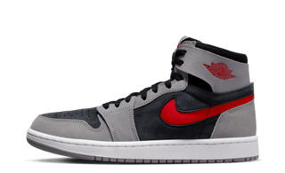 MENS AIR JORDAN 1 ZOOM COMFORT 2 SHOES 'BLACK/CEMENT GREY/WHITE/FIRE RED'