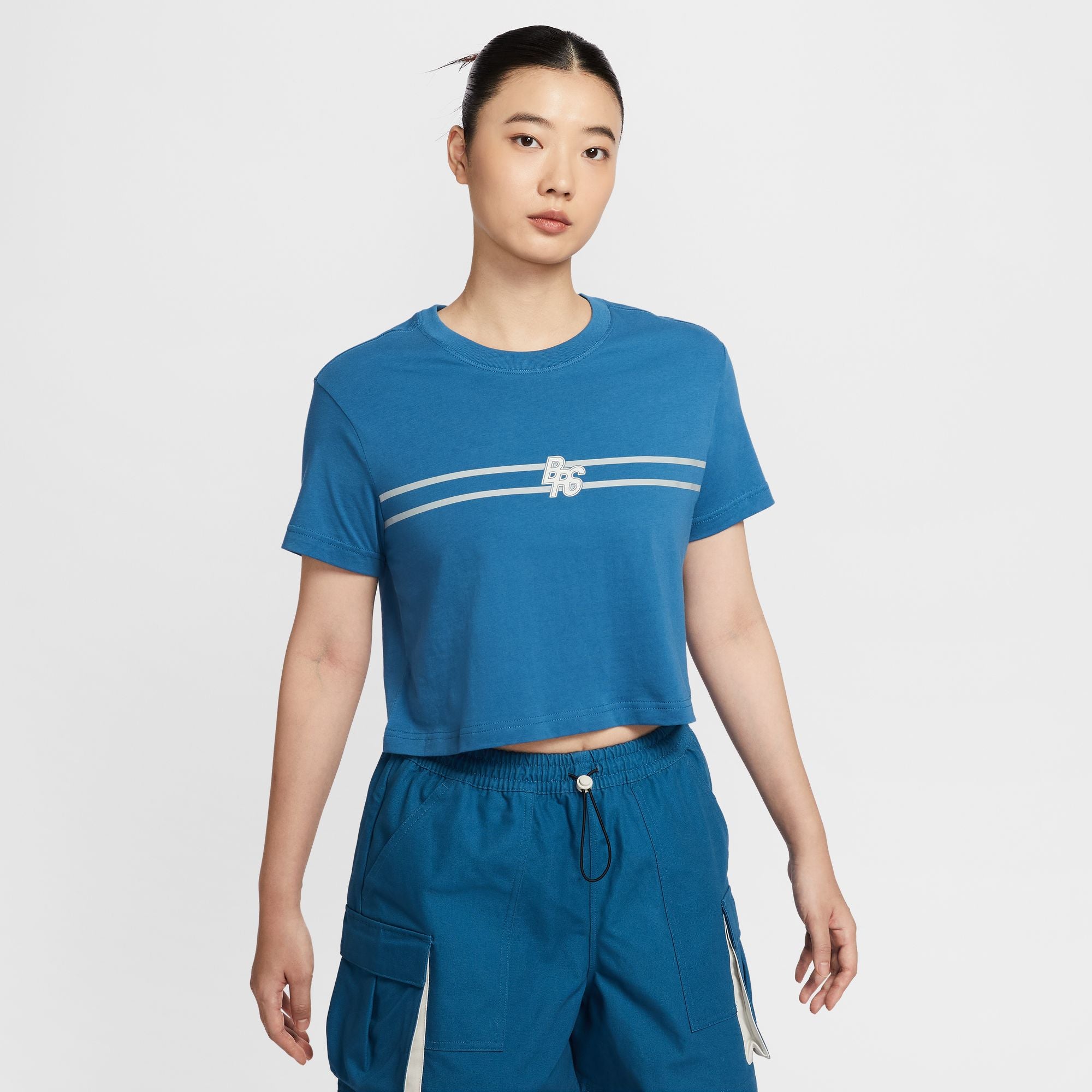 NIKE SPORTSWEAR CLUB WOMEN'S LOOSE CROPPED T-SHIRT