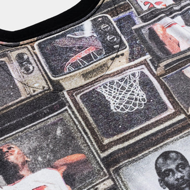 JORDAN KIDS' FLIGHT ESSENTIALS AOP SHORT SLEEVE TEE (GS)