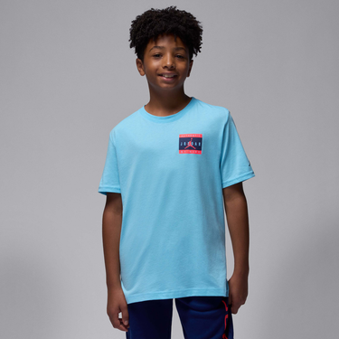 JORDAN BIG KIDS' PRINTED LABEL T-SHIRT