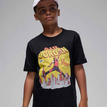 JORDAN BIG KIDS' COMIC SLAM T-SHIRT