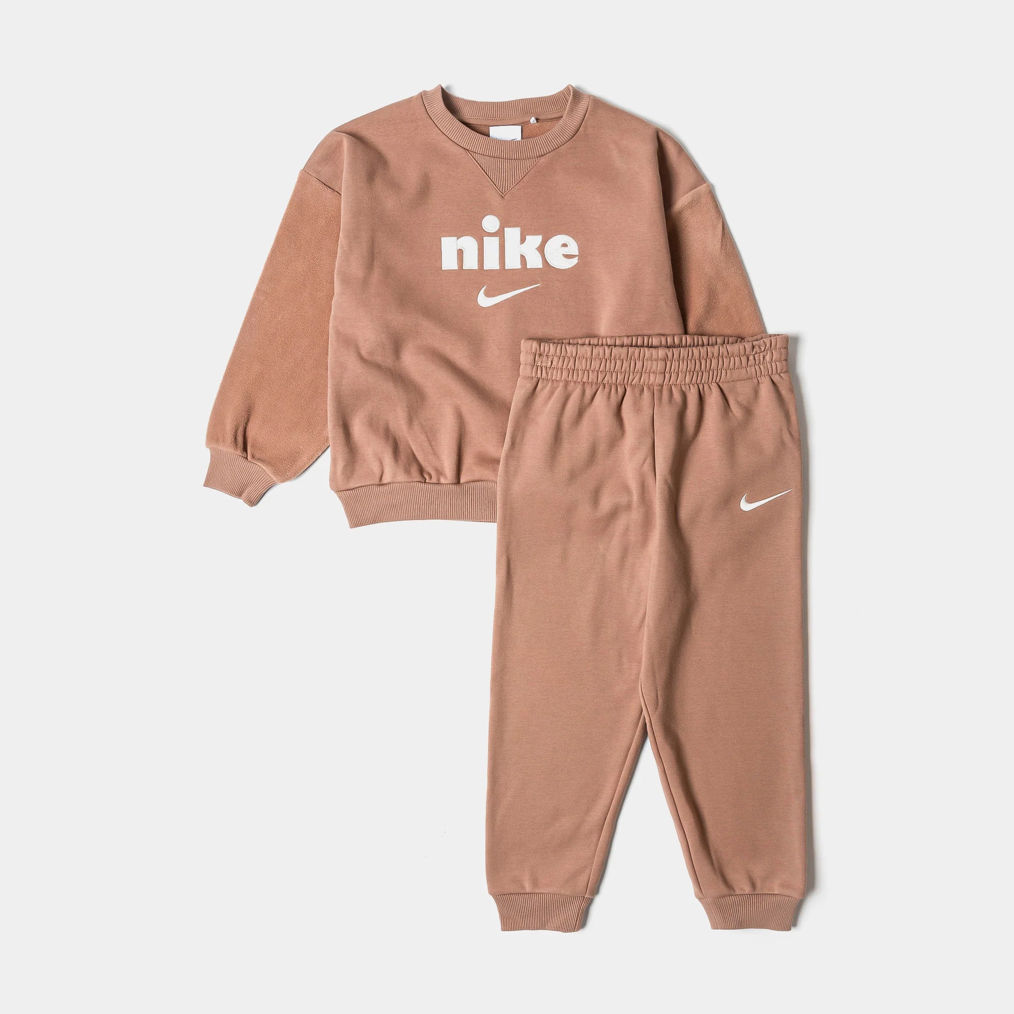 NIKE COZY COMFORT 2-PC CREW INFANT/TODDLER LIFESTYLE MATCHING SET