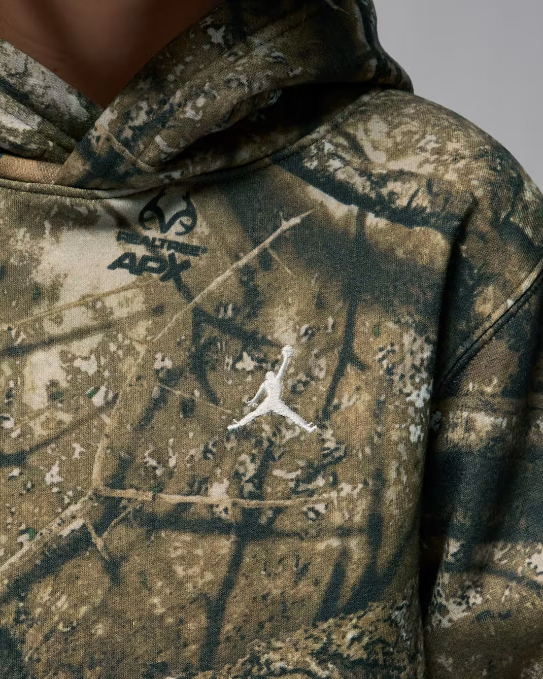 JORDAN BIG KIDS' REALTREE PULL OVER HOODIE (GS)