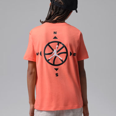JORDAN BIG KIDS' AUTHENTIC JUMPMAN COMPASS T-SHIRT (GS)