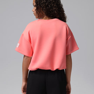 JORDAN BIG KIDS' FLOWER OF FRIENDSHIP KNIT TOP (GS)