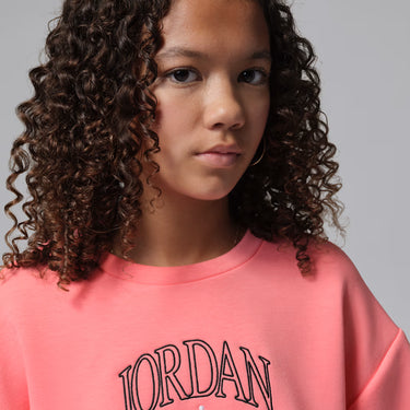 JORDAN BIG KIDS' FLOWER OF FRIENDSHIP KNIT TOP (GS)