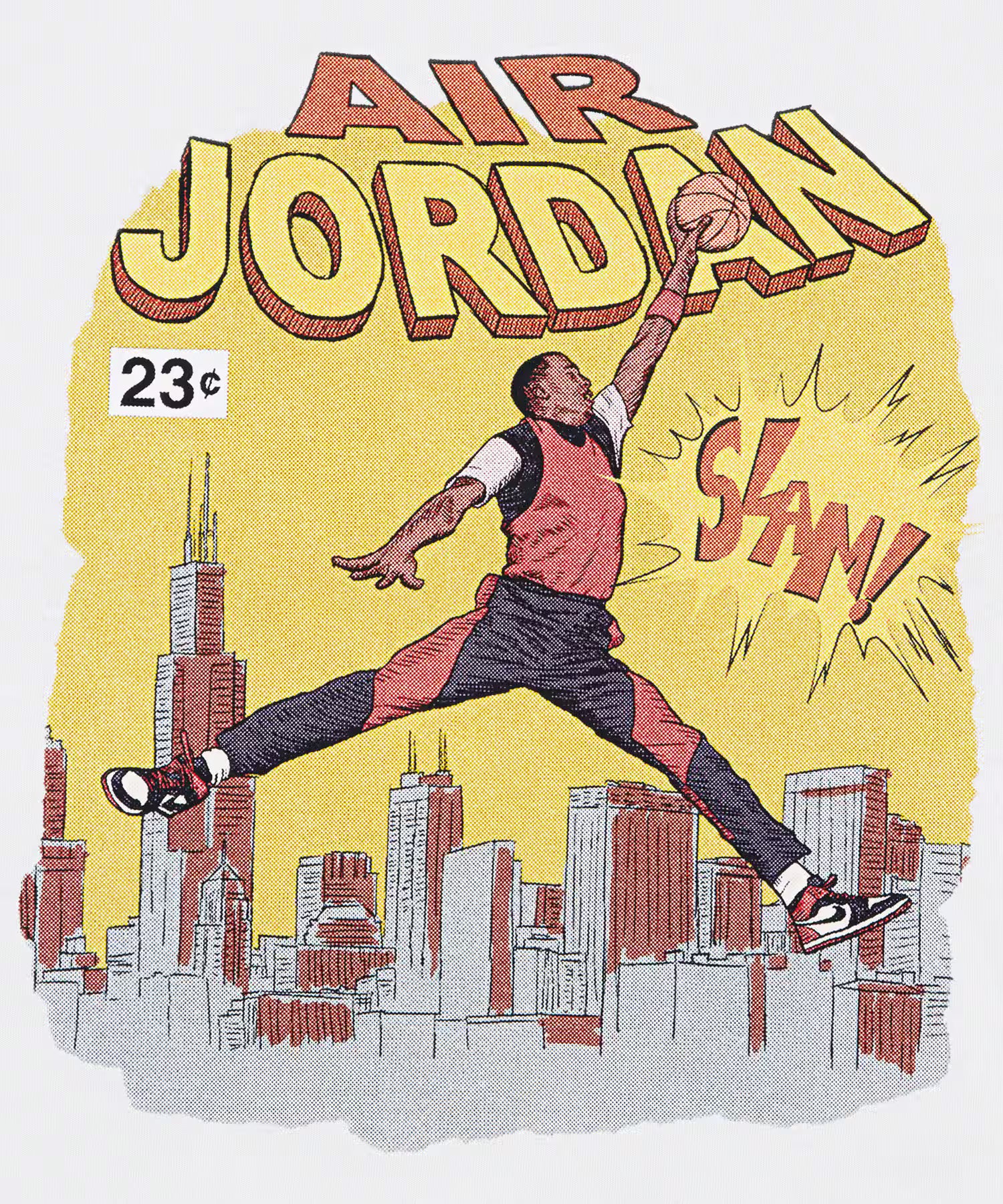 JORDAN COMIC SLAM TEE