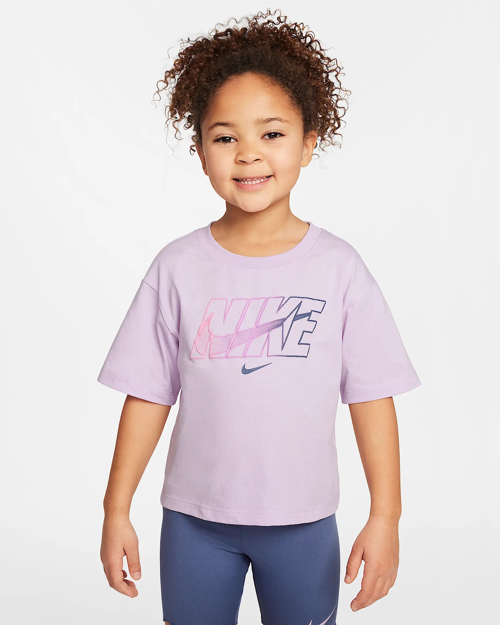 NIKE DRI-FIT SWOOSH MOTION LITTLE KIDS' 2-PIECE NIKE SHORTS SET