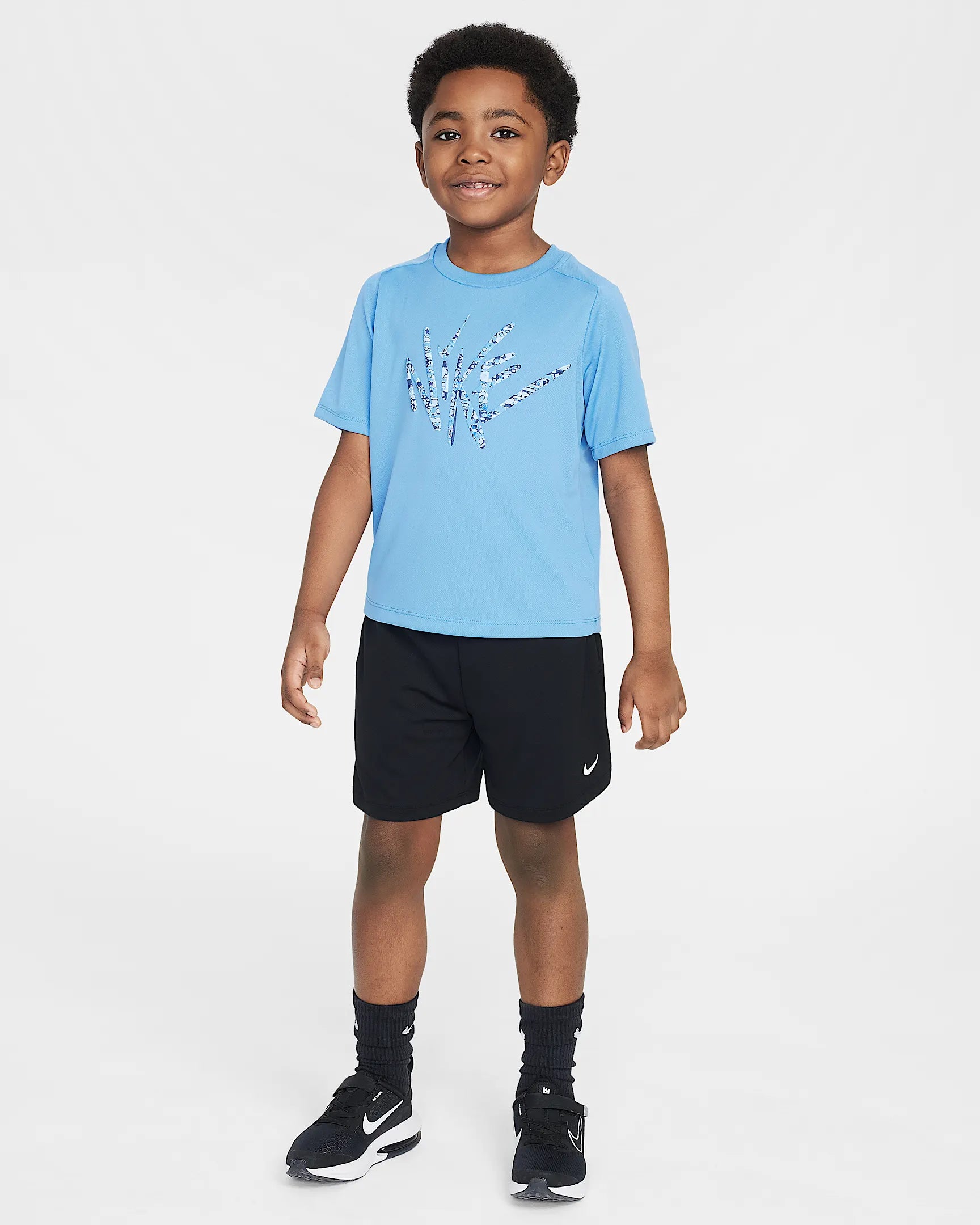 NIKE DRI-FIT LITTLE KIDS' BOLD MOVE HORT SLEEVE TOP