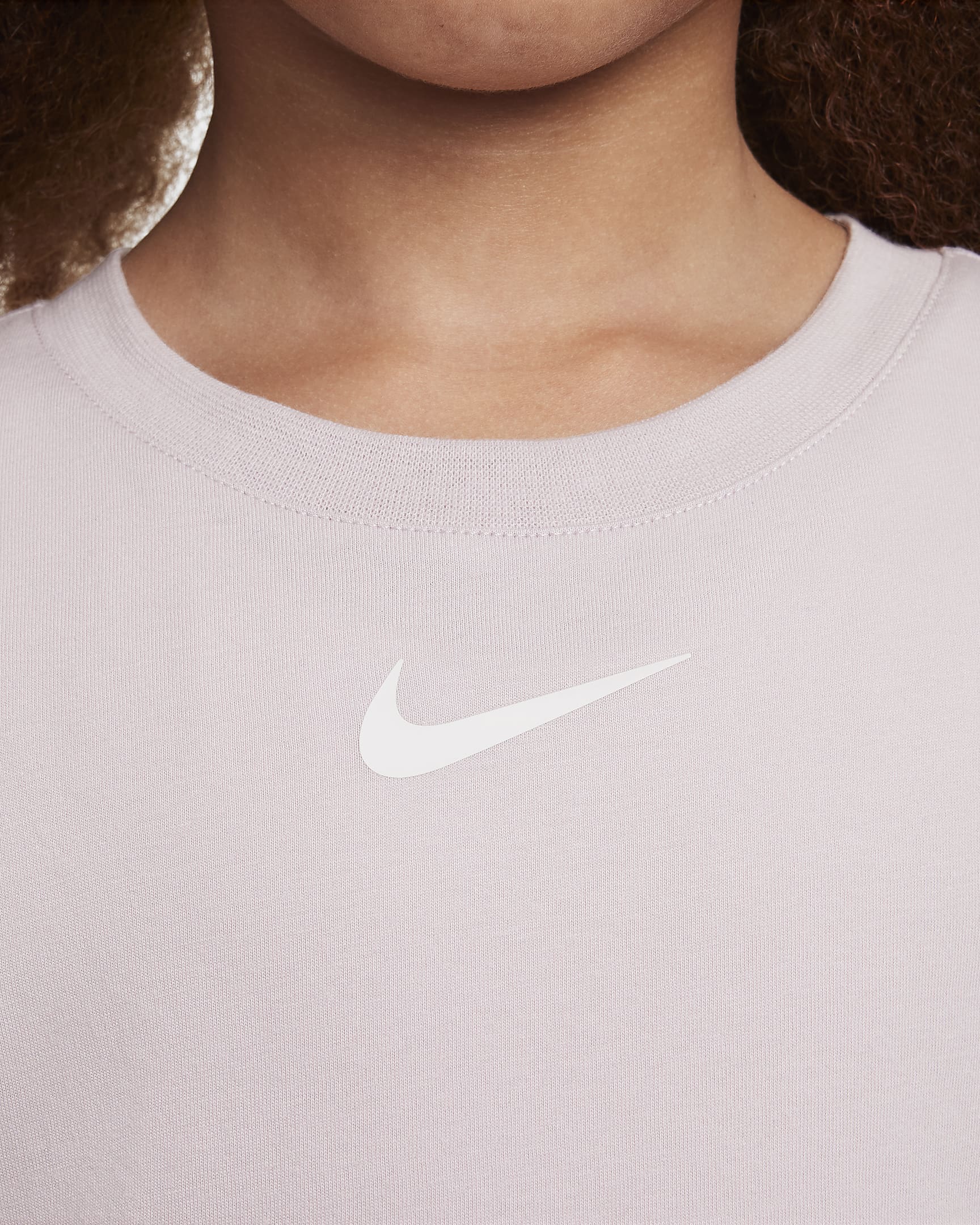 NYA NIKE GIRLS COZY GRAPHIC TEE