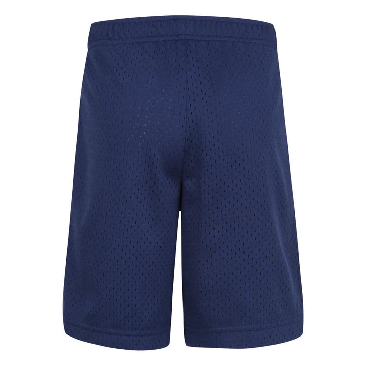 NIKE MESH KNIT SHORTS BINARY BLUE (LITTLE KIDS)