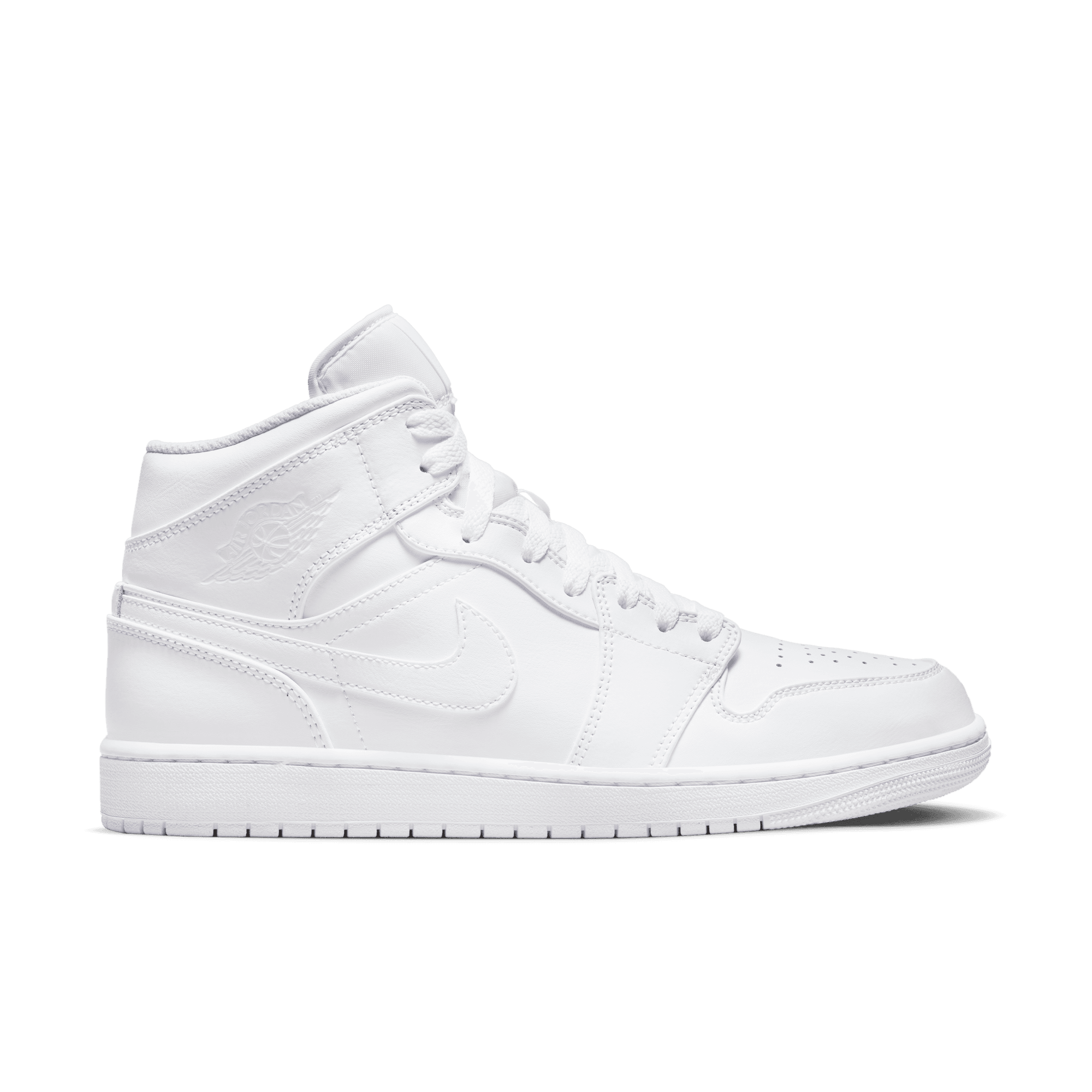 AIR JORDAN 1 MID SHOES WHITE/WHITE-WHITE – Park Access