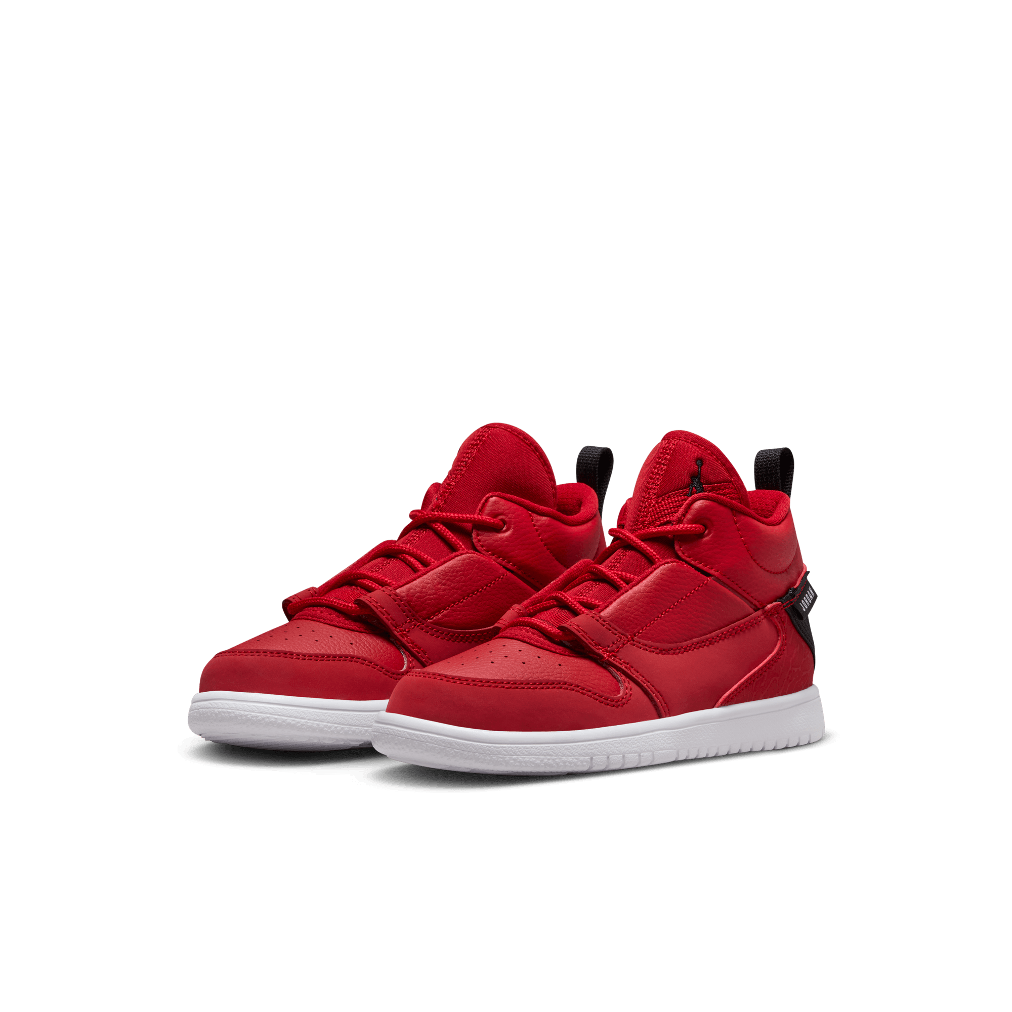 Jordan fadeaway sales shoes red