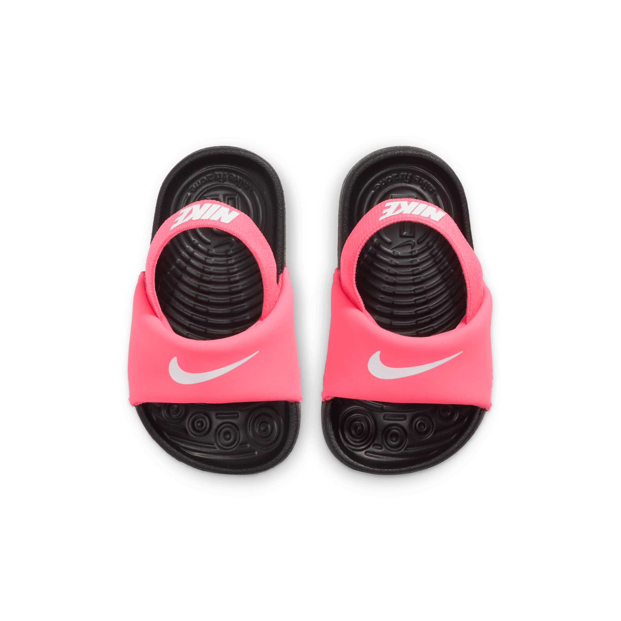 NIKE KAWA BABY TODDLER SLIDES DIGITAL PINK WHITE BLACK Park Access