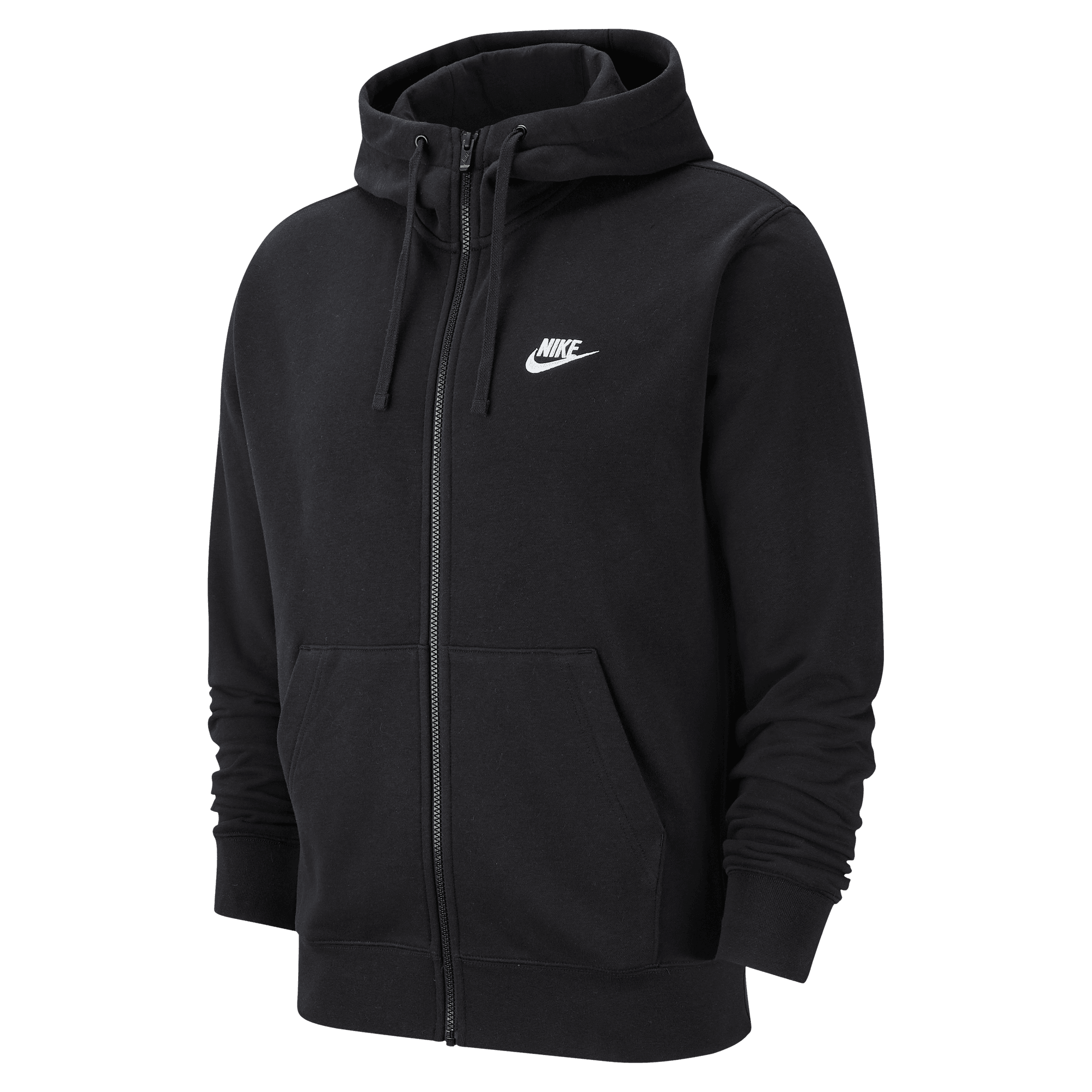 NIKE SPORTSWEAR CLUB MEN'S FULL-ZIP HOODIE