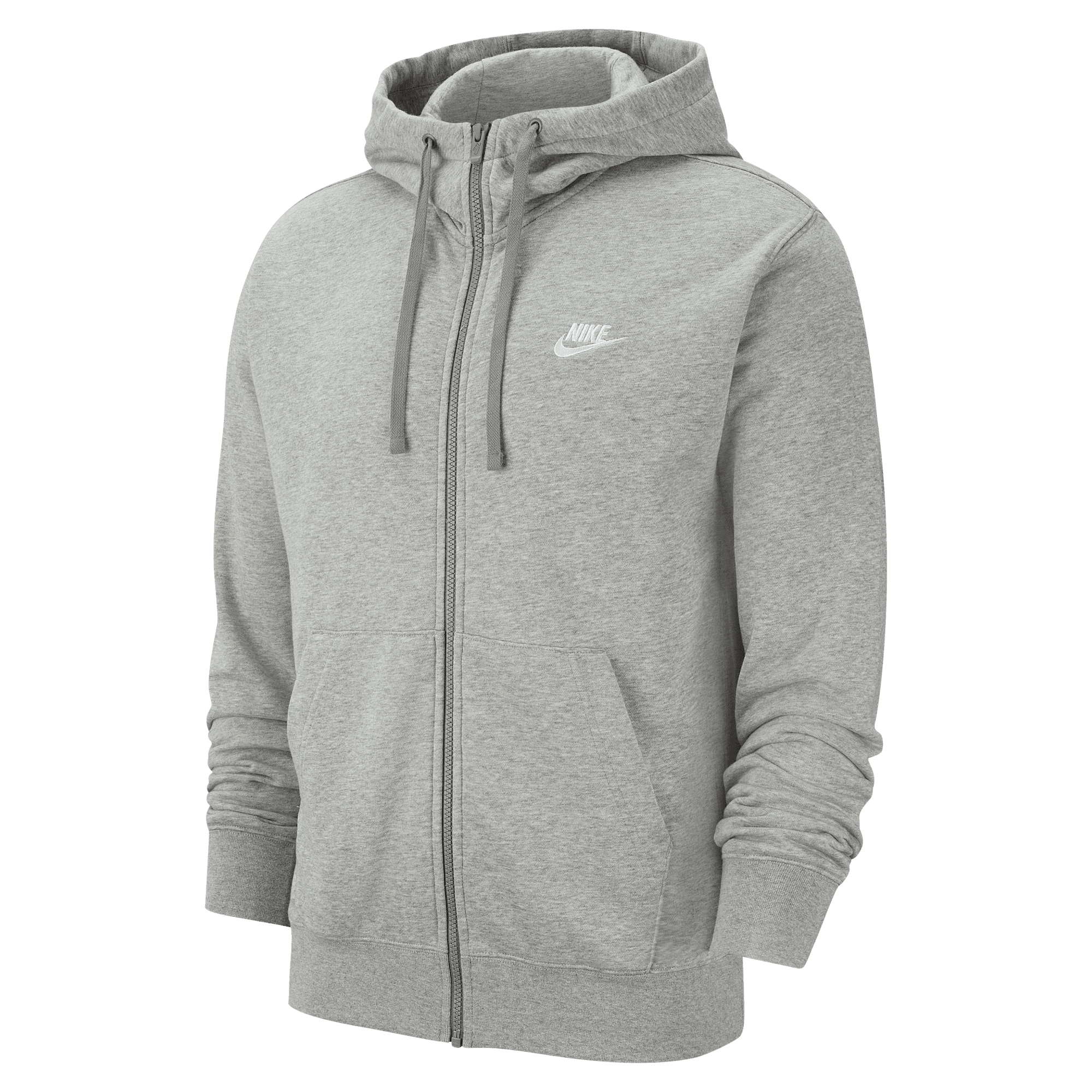 NIKE SPORTSWEAR CLUB MEN'S FULL-ZIP HOODIE