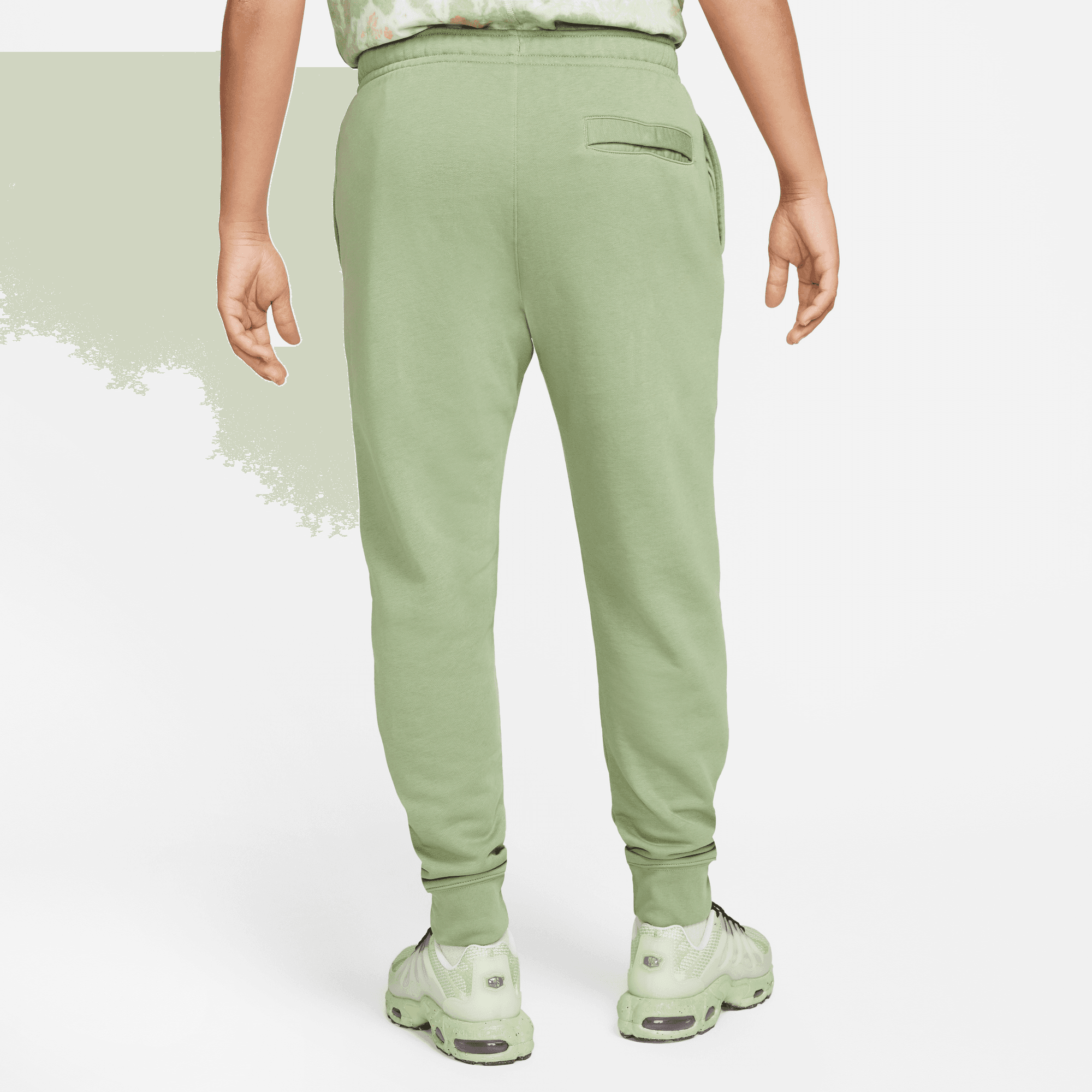Men's nike top green joggers