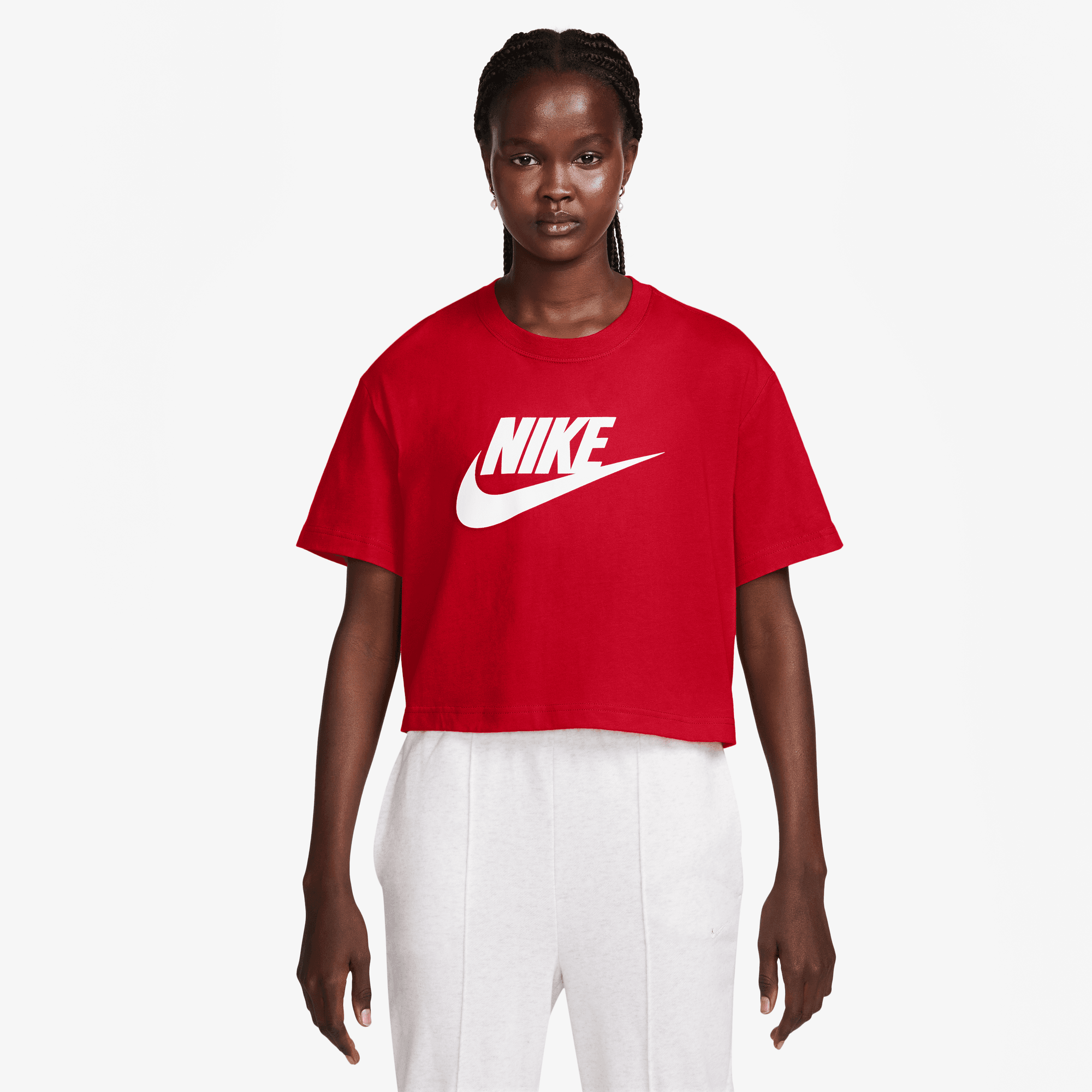 NIKE SPORTSWEAR ESSENTIAL WOMEN'S CROPPED T-SHIRT