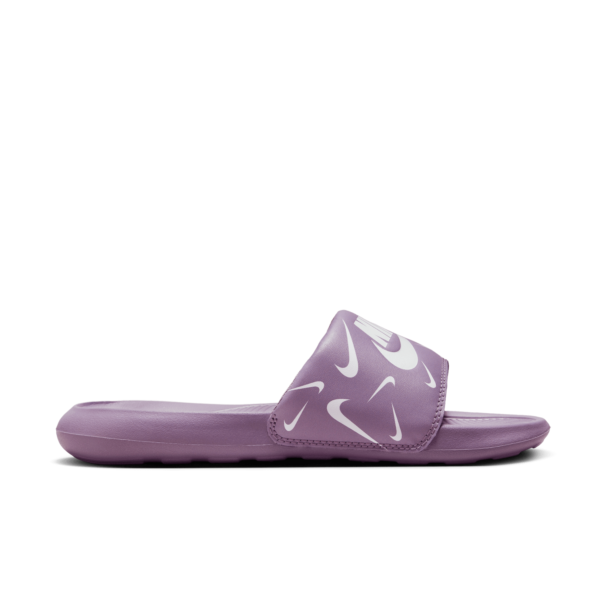 Womens purple hot sale nike slides