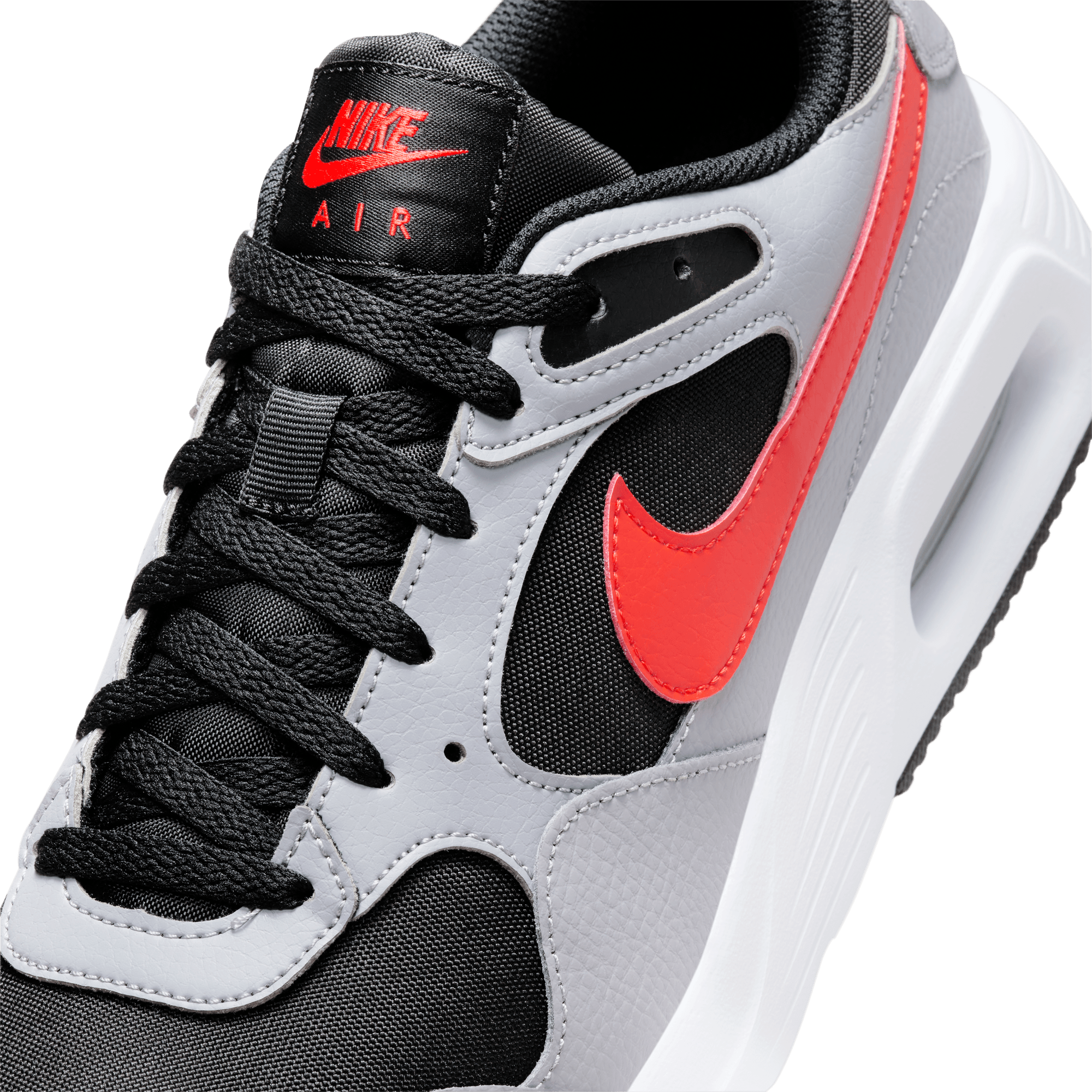 NIKE AIR MAX SC MEN'S SHOES BLACK/PICANTE RED-CEMENT GREY – Park Access