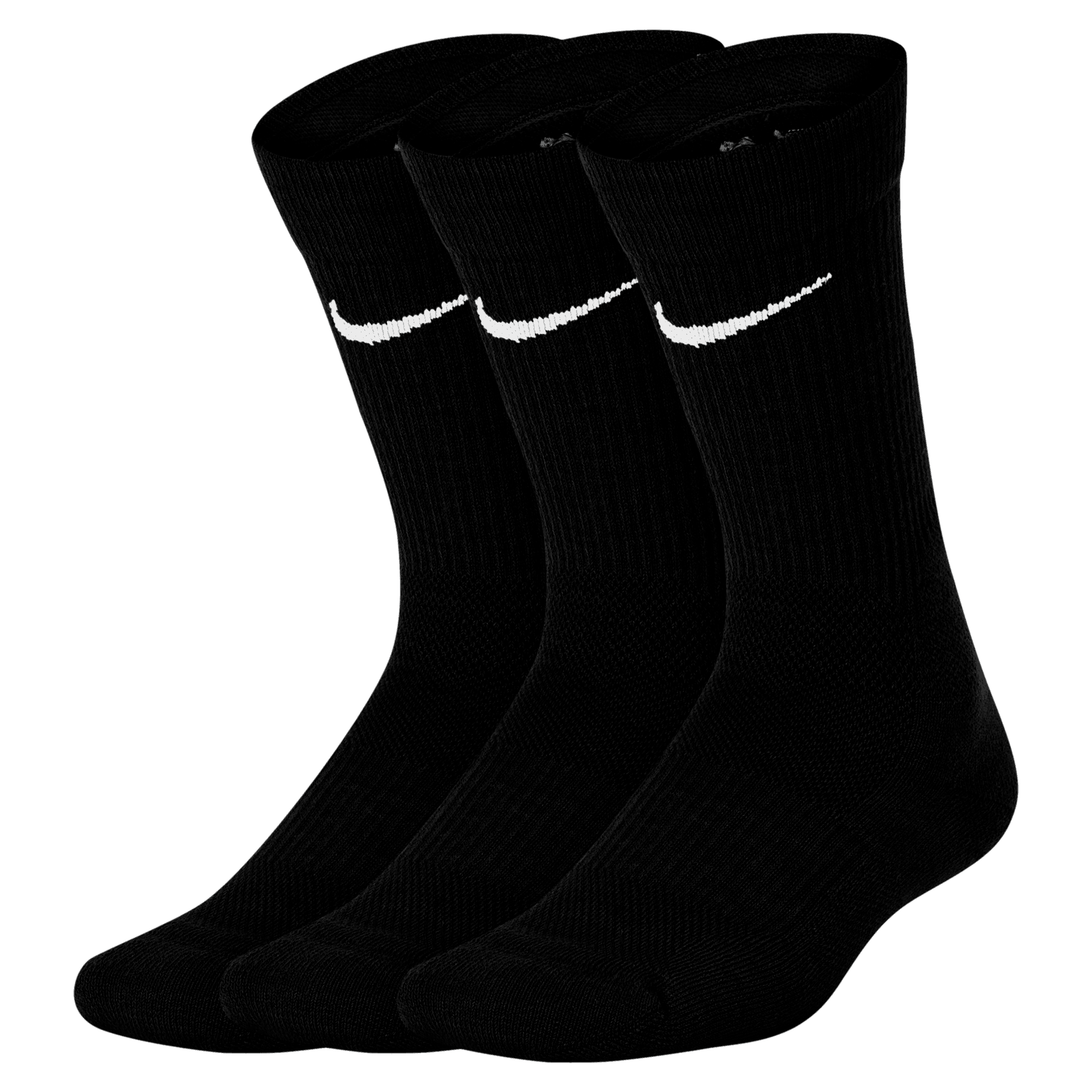 NIKE ELITE KIDS BASKETBALL CREW SOCKS 3 PAIRS BLACK WHITE Park Access