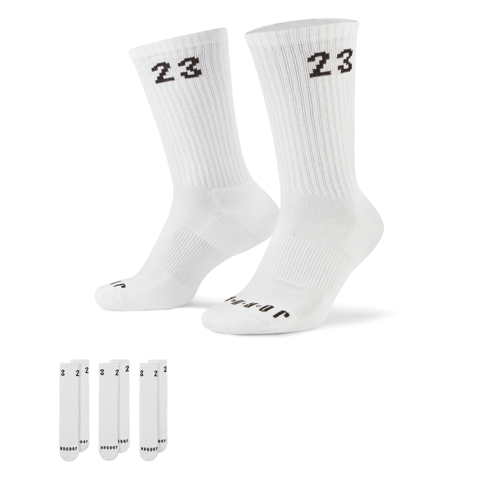 JORDAN ESSENTIALS CREW SOCKS (3 PAIRS)