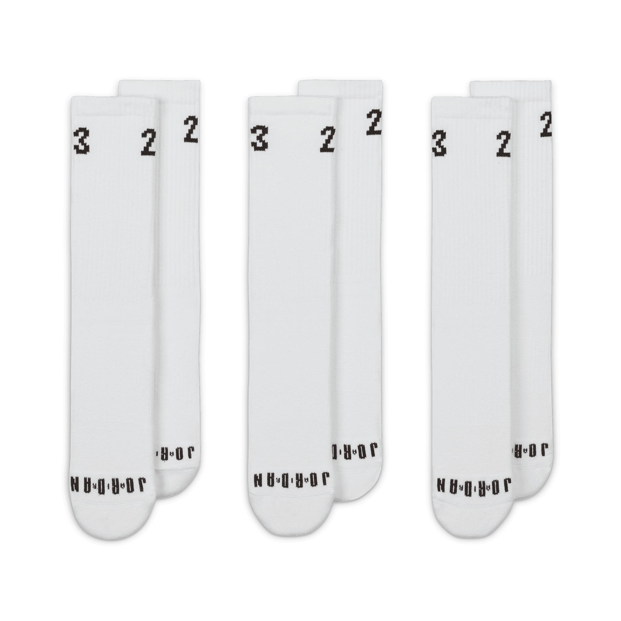 JORDAN ESSENTIALS CREW SOCKS (3 PAIRS)