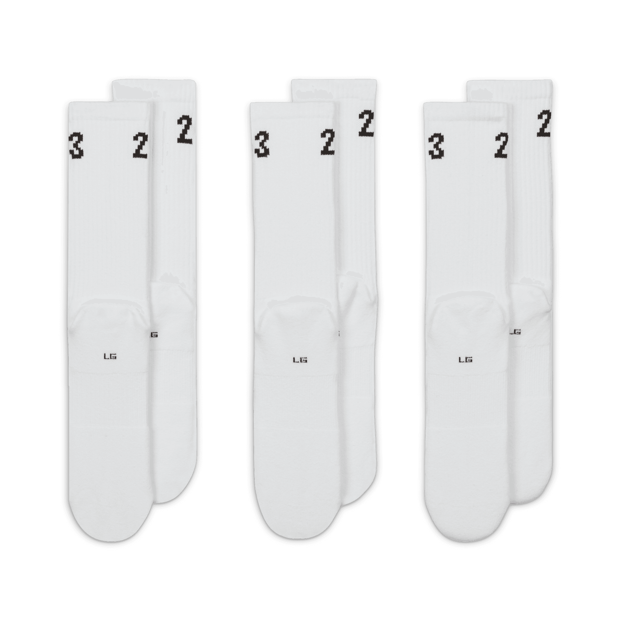 JORDAN ESSENTIALS CREW SOCKS (3 PAIRS)